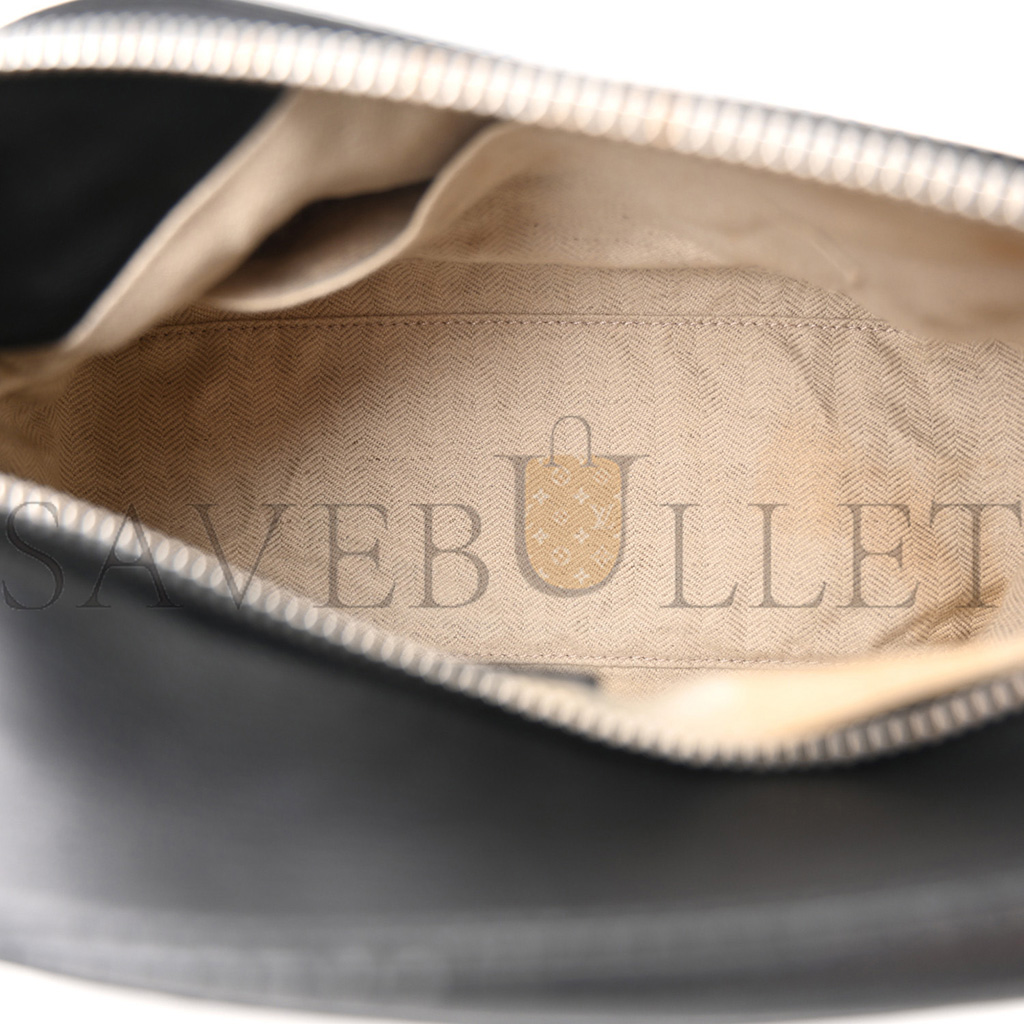 l*ew* calfskin small puzzle bag black (24*16.5*10.5cm)