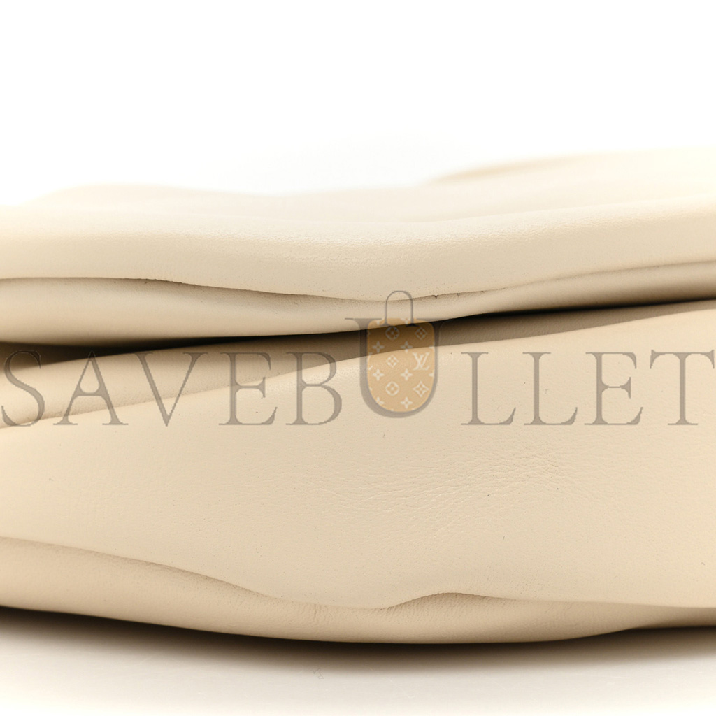 l*ew* shiny nappa calfskin paseo satchel angora (24*18*6cm)