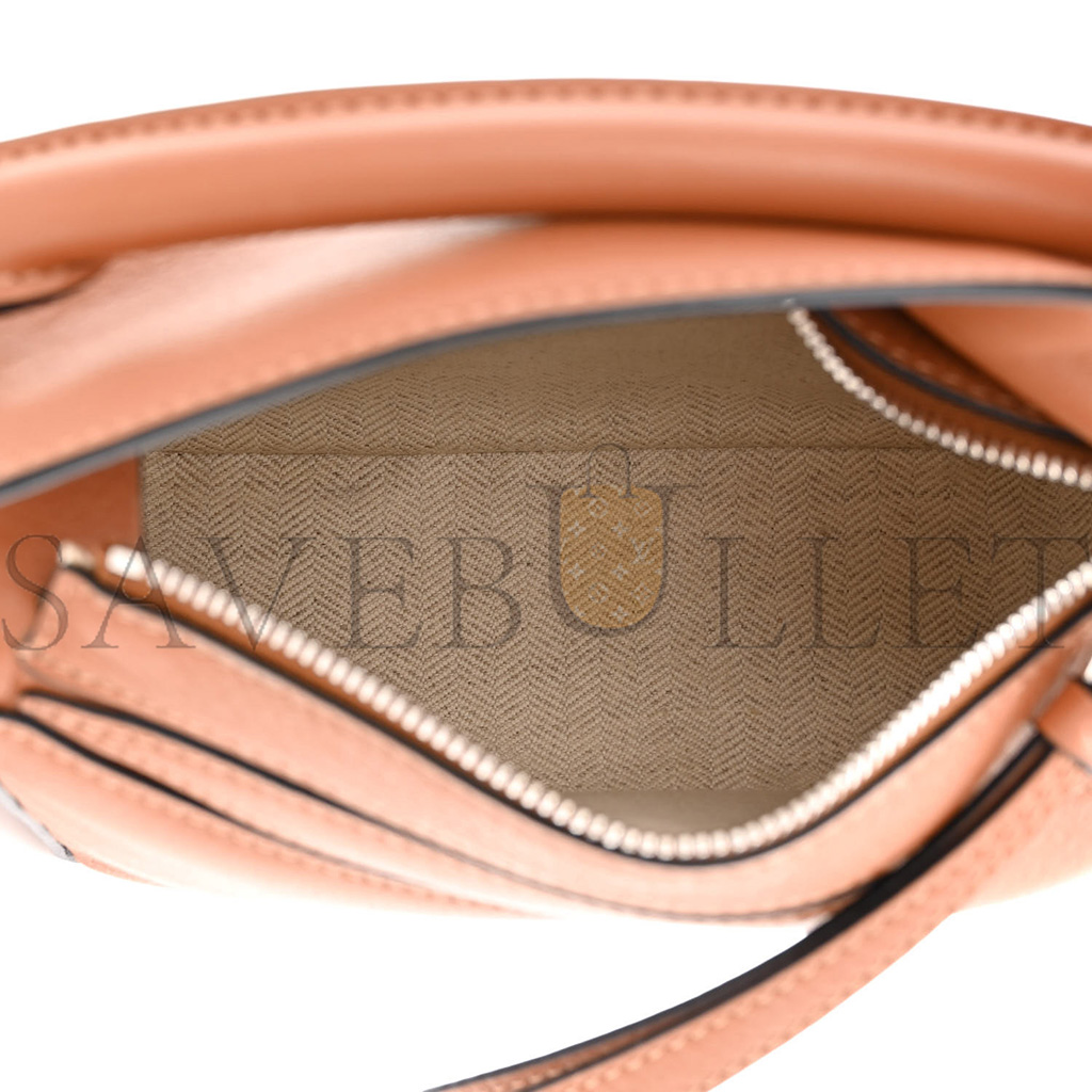 l*ew* calfskin mini puzzle bag tan (18*12.5*8cm)