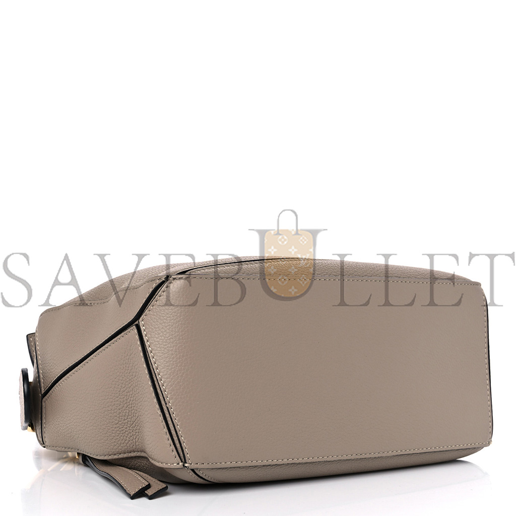 l*ew* grained calfskin small puzzle bag sand (24*16.5*10.5cm)
