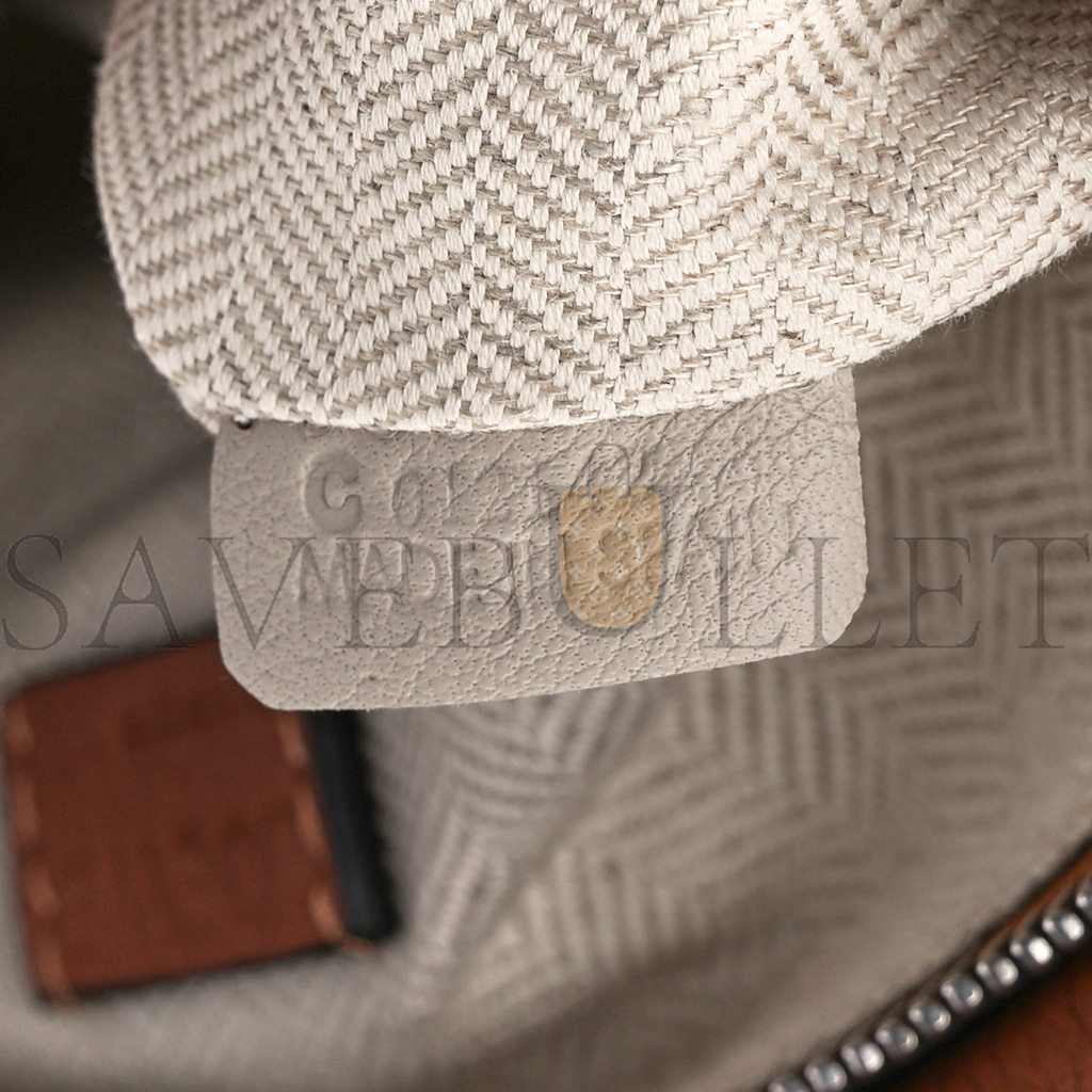 l*ew* calfskin mini puzzle bag tan (18*12.5*8cm)