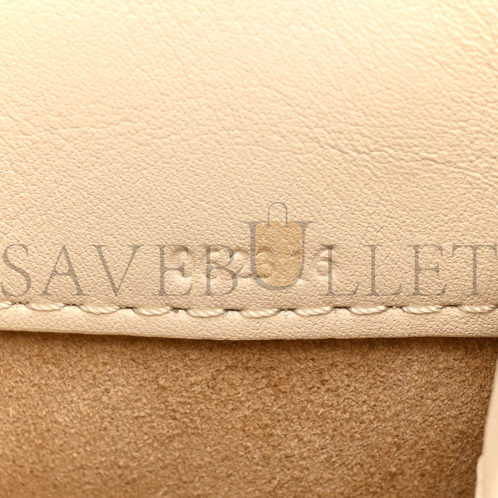 l*ew* shiny nappa calfskin paseo satchel angora (24*18*6cm)