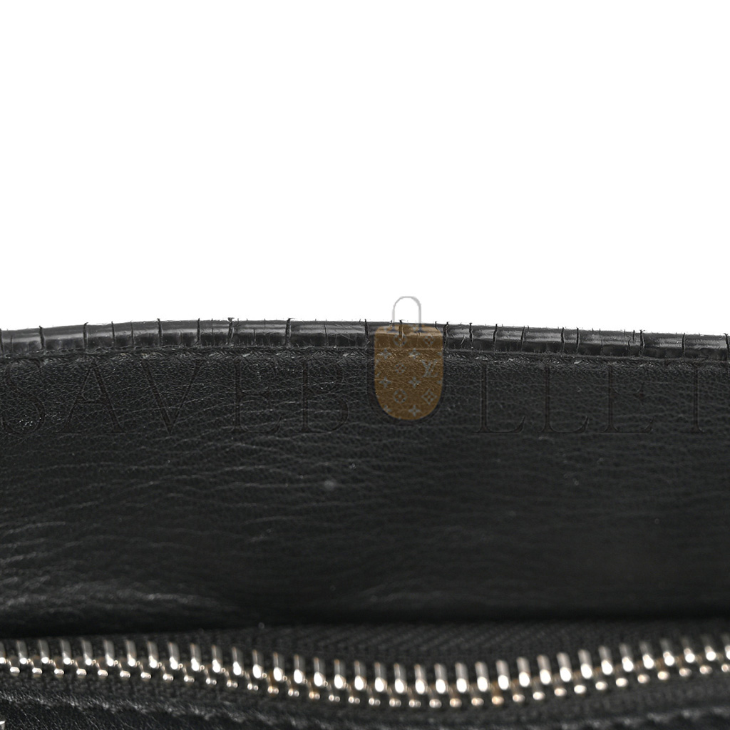 l*ew* calfskin small puzzle bag black (24*16.5*10.5cm)
