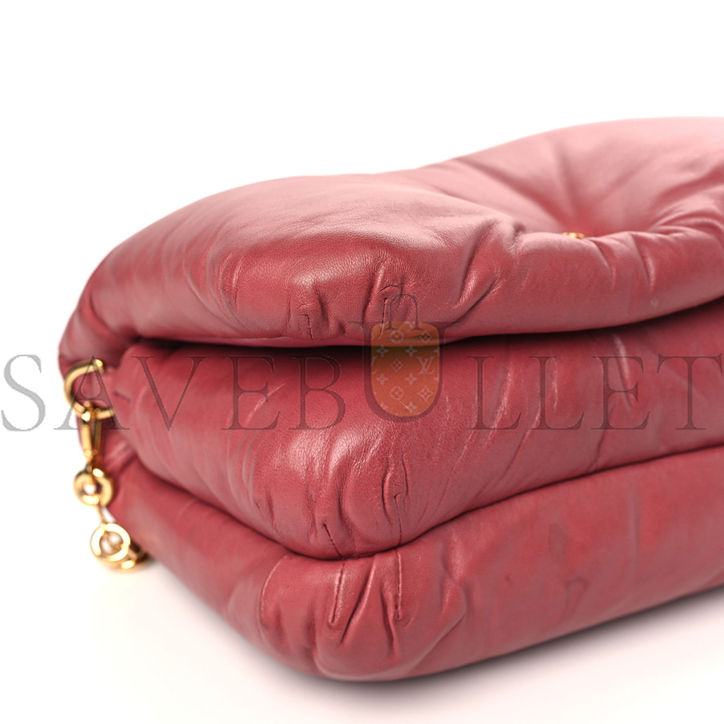 l*ew* lambskin goya puffer bag plumrose (23*18*10cm)