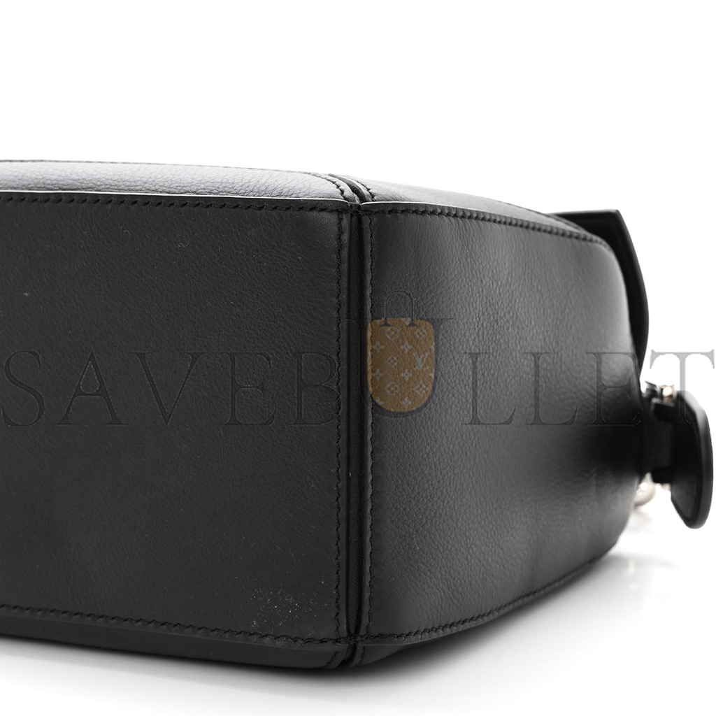 l*ew* calfskin small puzzle bag black (24*16.5*10.5cm)