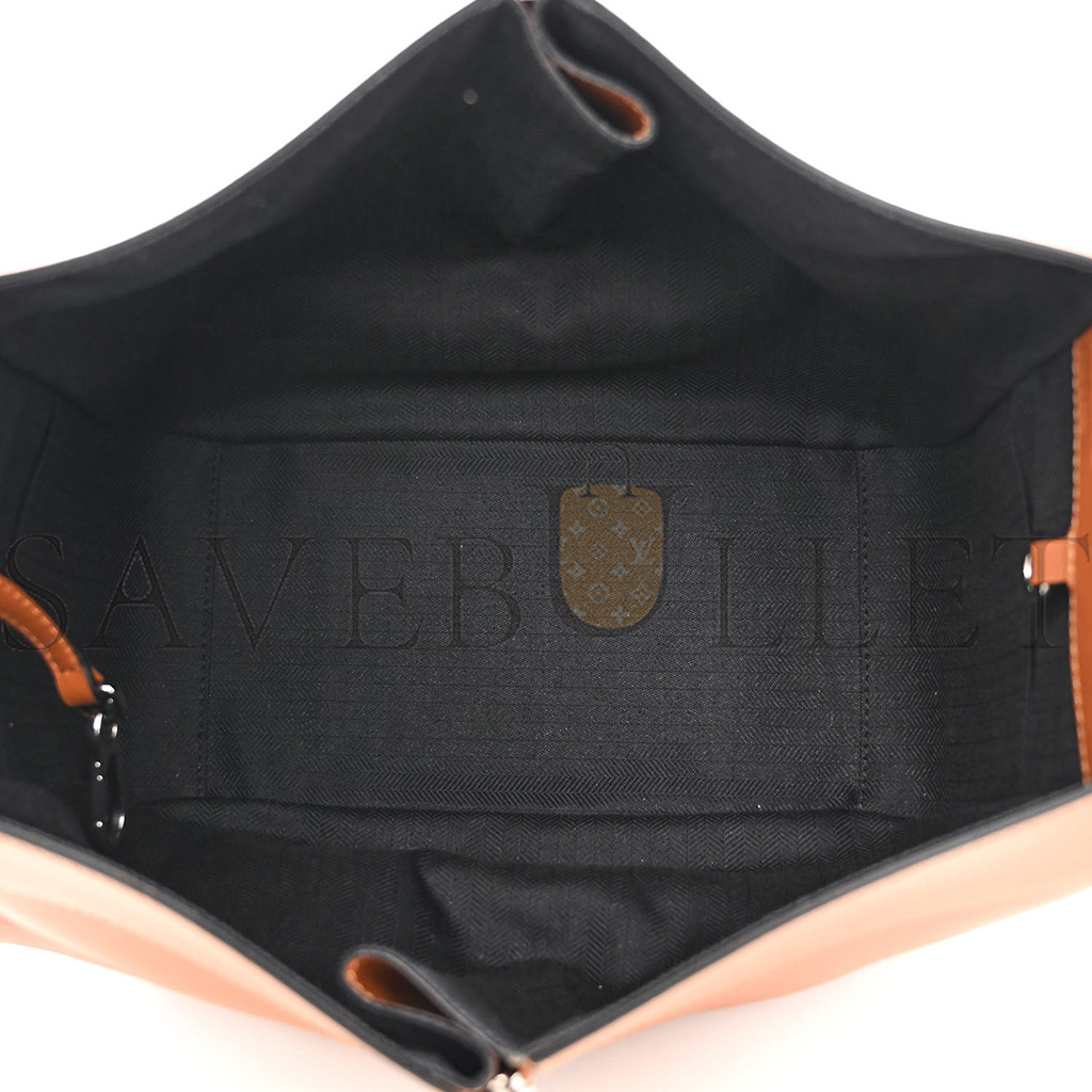 l*ew* calfskin small hammock shoulder bag tan (30*25*13.5cm)