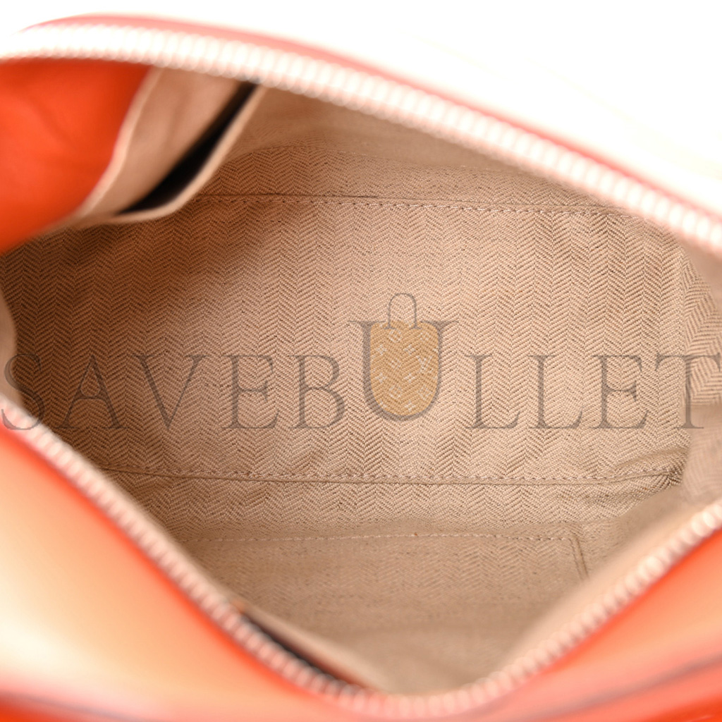 l*ew* calfskin small puzzle bag coral (24*16.5*10.5cm)