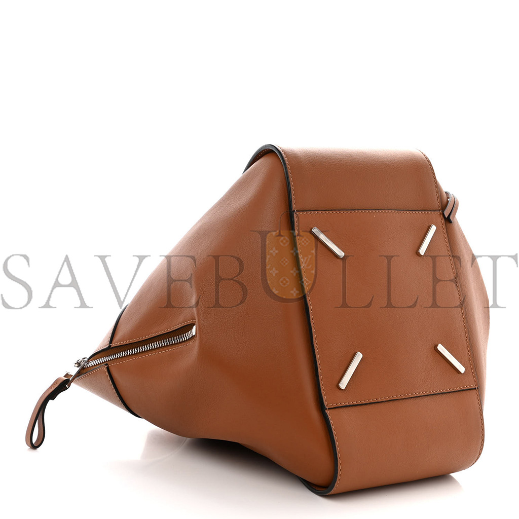 l*ew* calfskin small hammock shoulder bag tan (30*25*13.5cm)