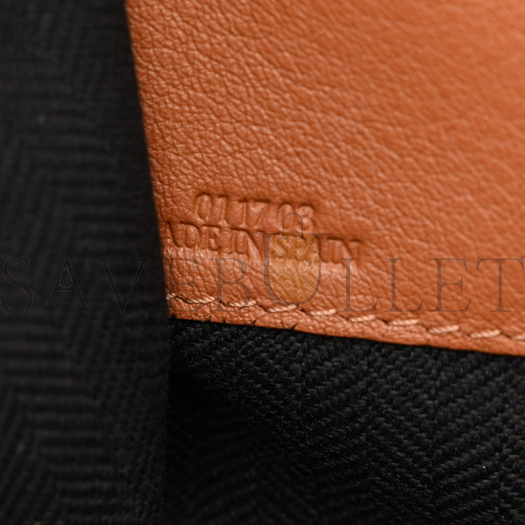 l*ew* calfskin small hammock shoulder bag tan (30*25*13.5cm)