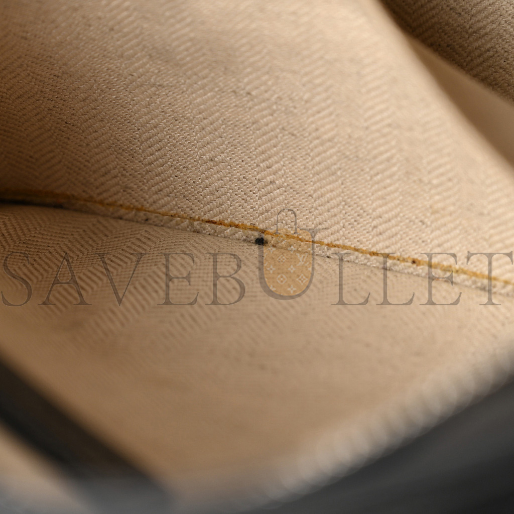 l*ew* calfskin medium puzzle bag black (24*16.5*10.5cm)