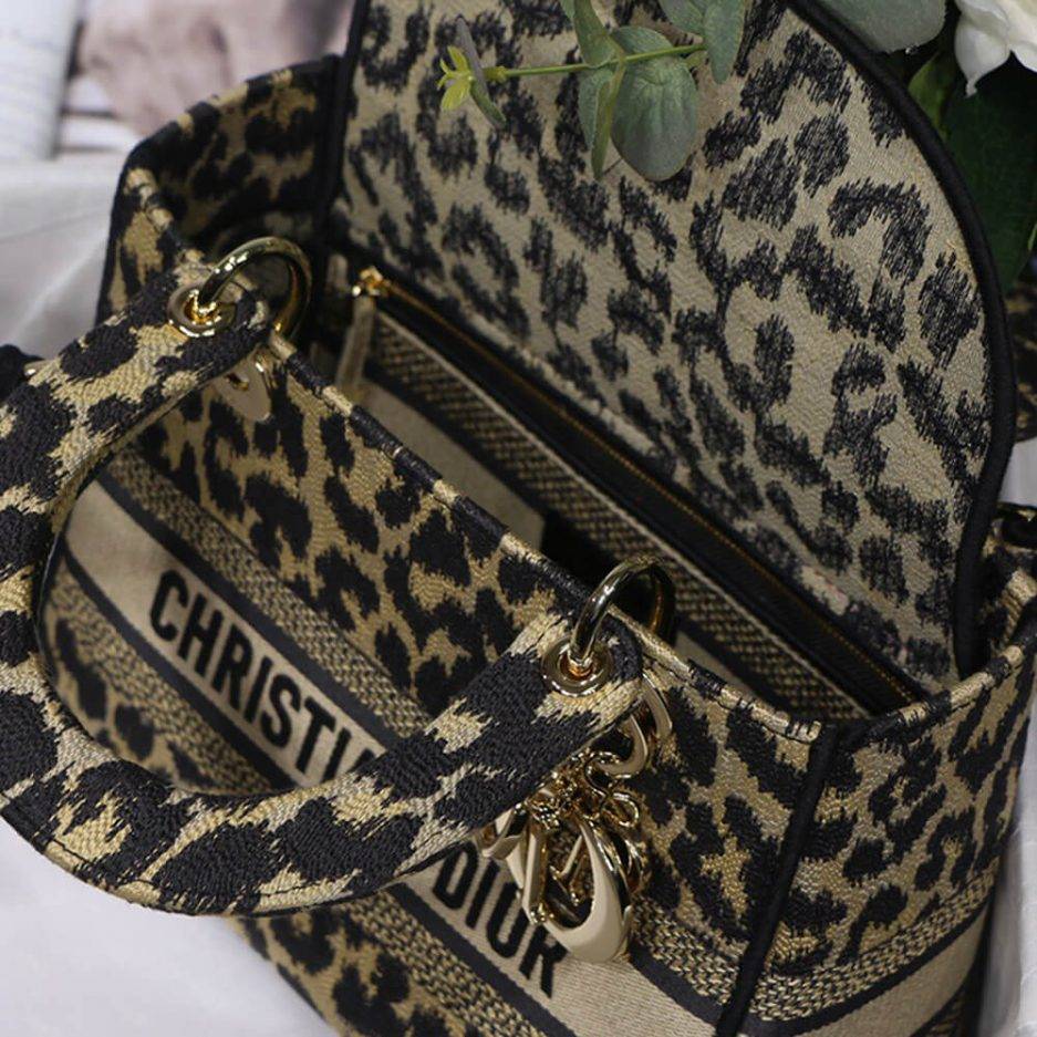 D*or medium lady d-lite bag m0565orhm_m918 (24cm*20cm*11cm)