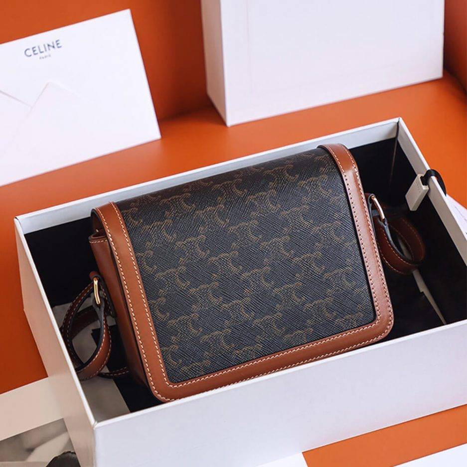 Ce**e teen triomphe bag 188882bz4.04lu (18.5*14*6cm)