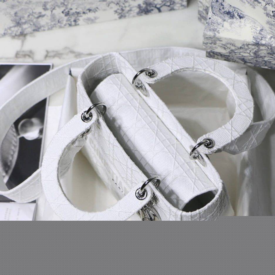 D*or medium lady d-lite bag m0565onge_m030 (24cm*20cm*11cm)