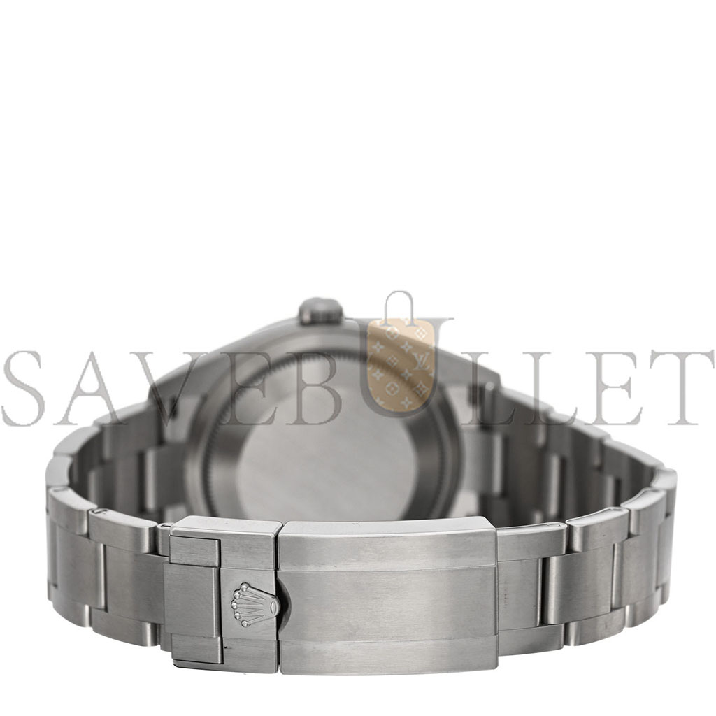 R*l*x stainless steel 36mm oyster perpetual explorer watch black 124270