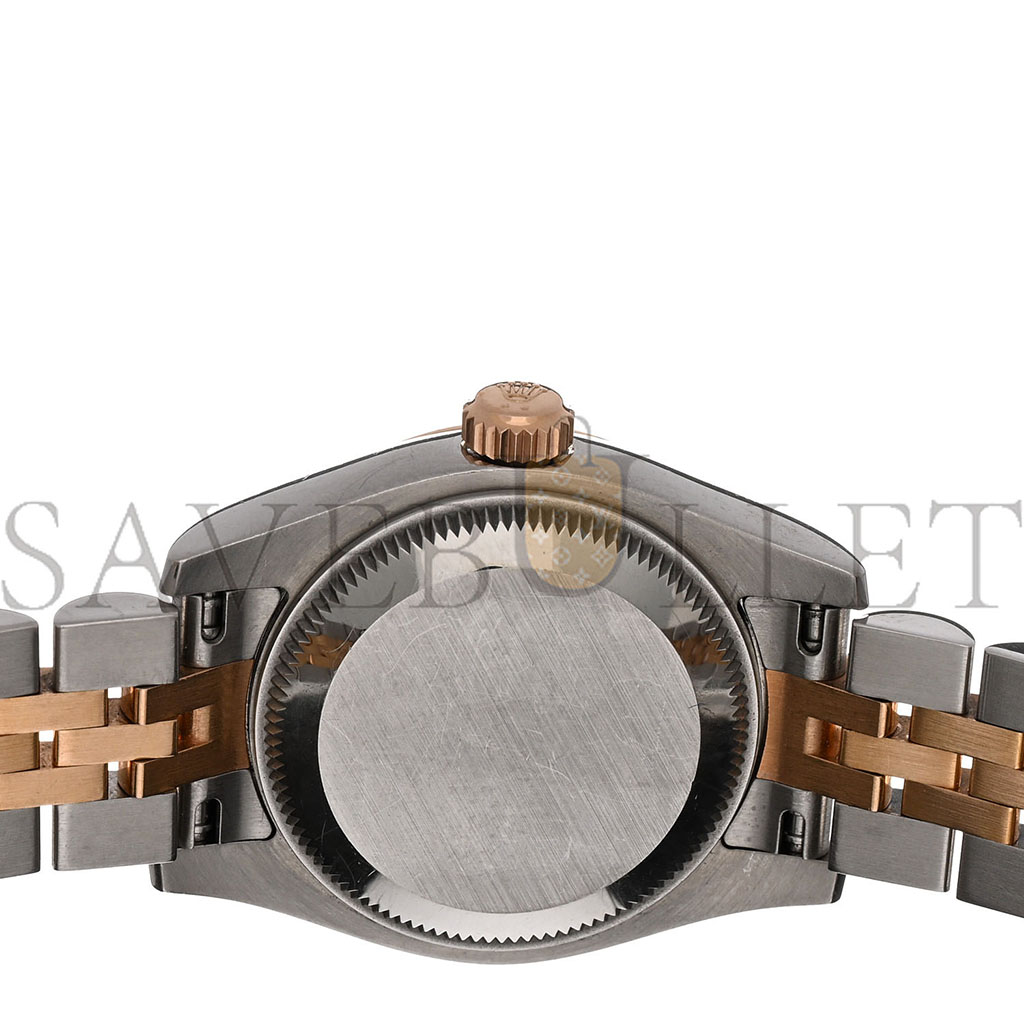 r*l*x stainless steel 18k everose gold Di*m*nd 26mm oyster perpetual datejust watch pink roman 179171