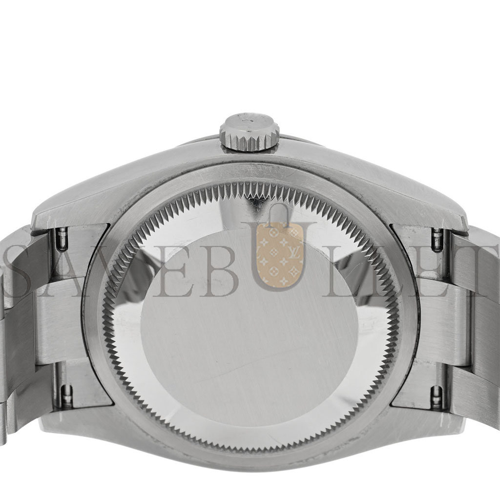 R*l*x stainless steel 36mm oyster perpetual wimbledon datejust watch slate 126200