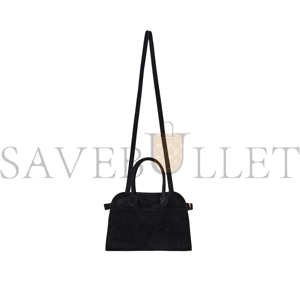 T*e R*w soft margaux 10 bag in suede black w1190l25blsg (25*18*19cm)