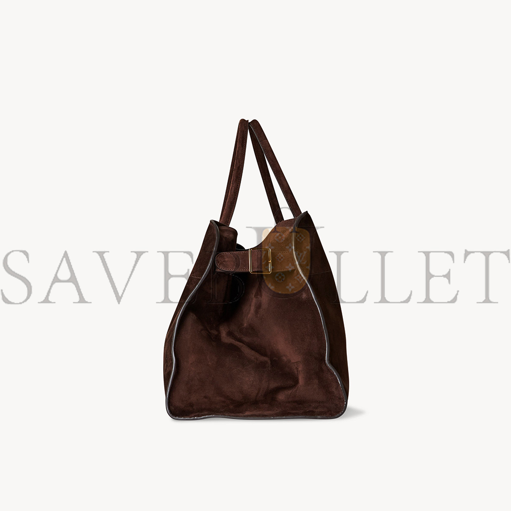 T*e R*w soft margaux 17 bag in suede mocha w1254l25moshg (43*30*25cm)