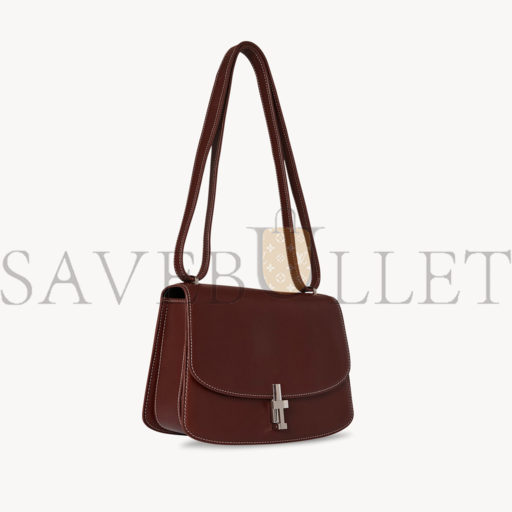 T*e R*w sofia 8.75 shoulder bag in leather cherry wood w1603l60chywd (22*15*9cm)