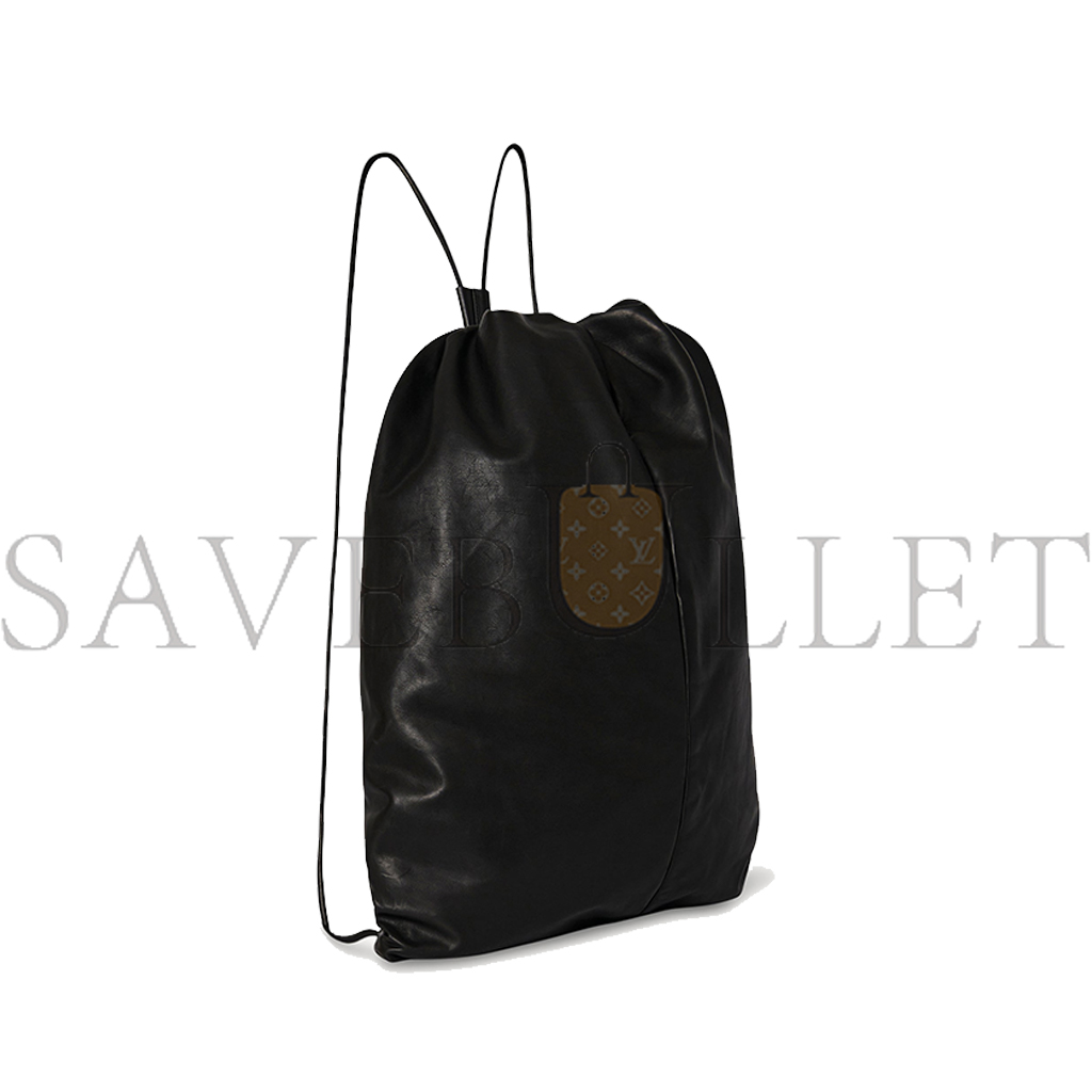 T*e R*w puffy backpack in leather black w1604l114blpl (47*28*8cm)