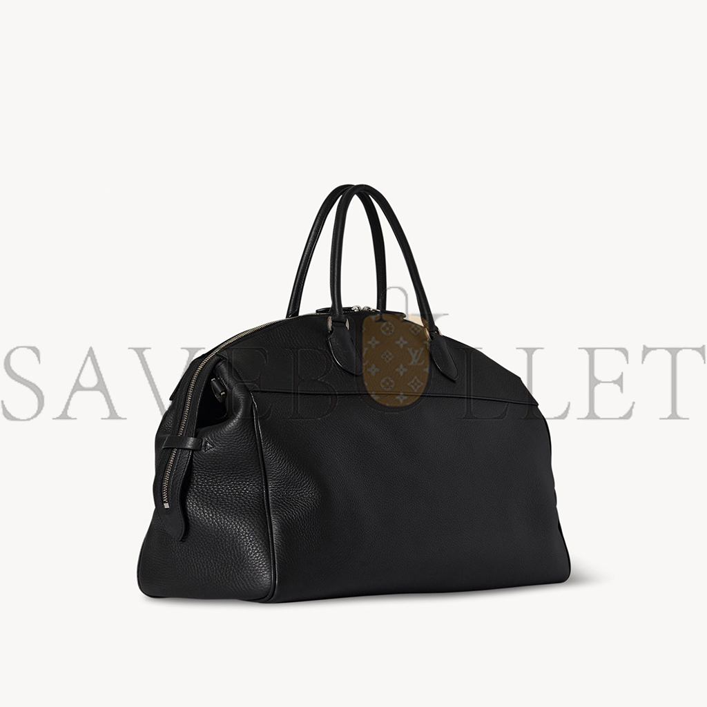 T*e R*w george duffle in leather black w1630l129bas (43*30*18cm)