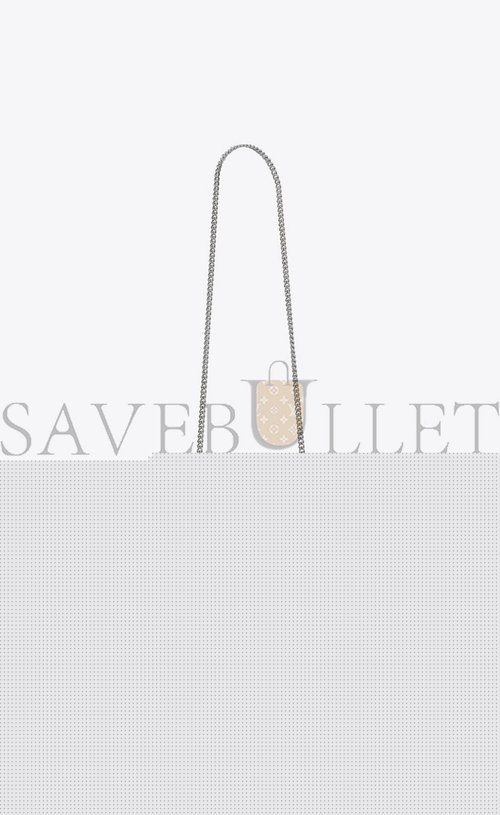 Y*L kate medium chain bag with tassel in embossed crocodile shiny leather 354119dnd0n1000 (24*14.5*5.5cm)