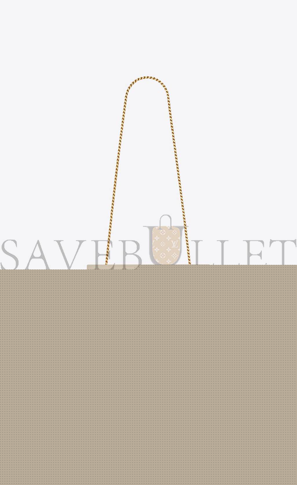 Y*L kate medium chain bag in grain de poudre embossed leather 364021bow0j9207 (24*14.5*5.5cm)