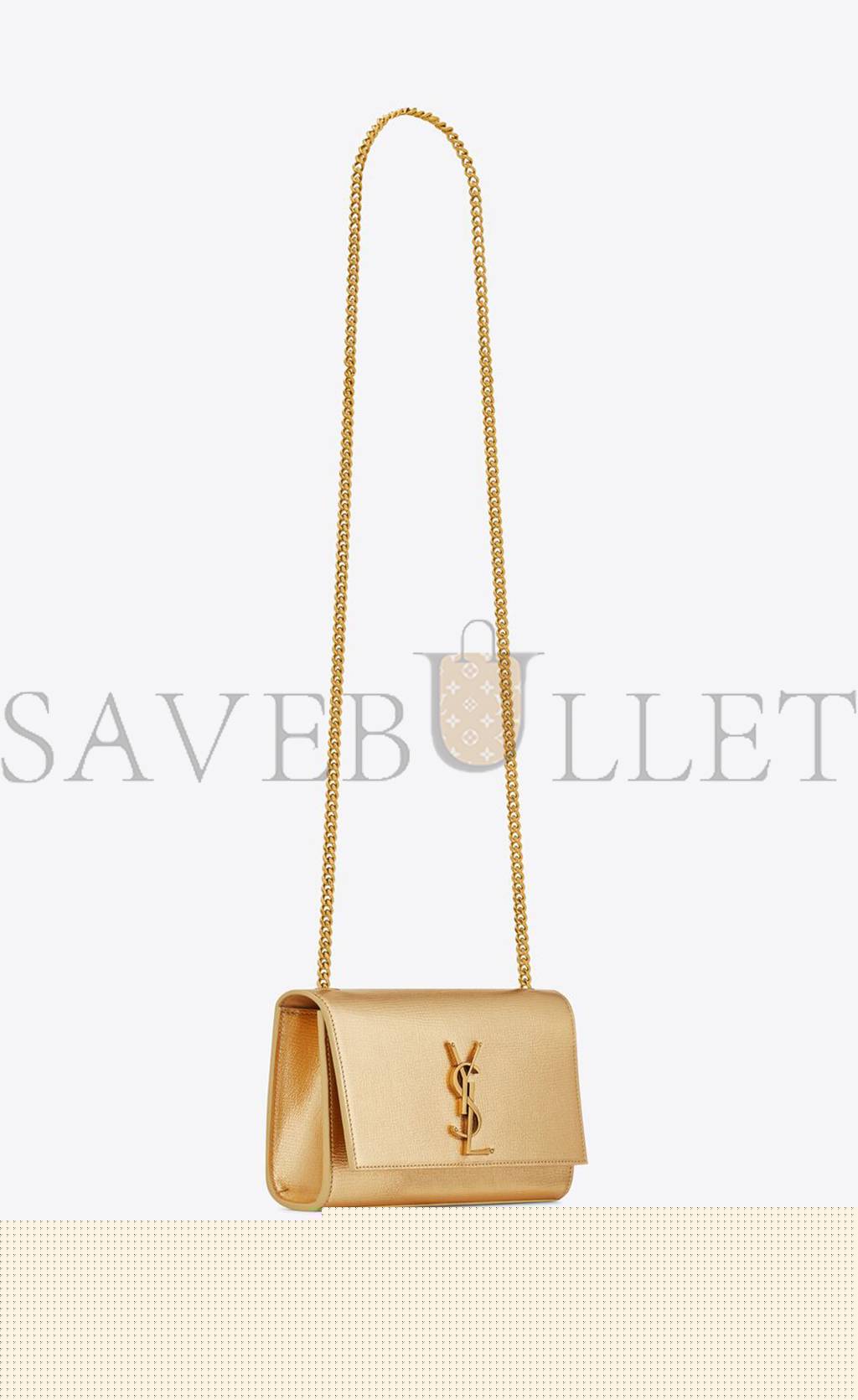 Y*L small kate chain bag in metallized leather 469390aaakt8030 (20*12.5*5cm)