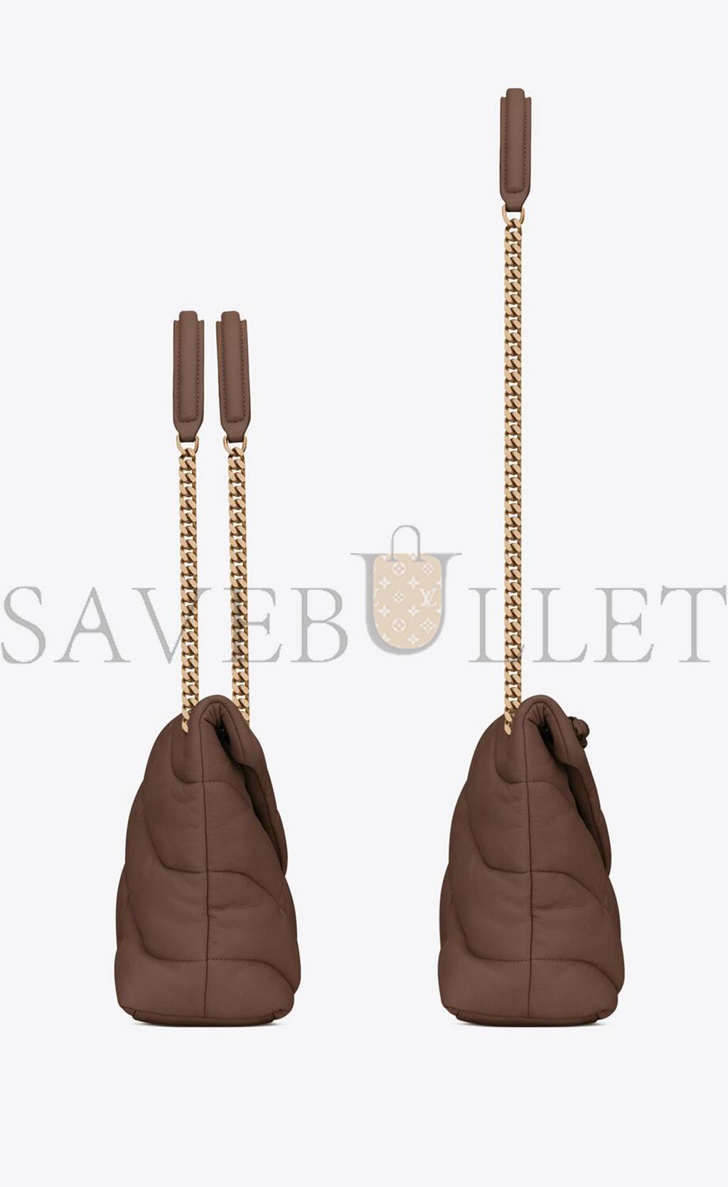 Y*L puffer medium chain bag in quilted lambskin 5774751el072851 (35*23*13.5cm)