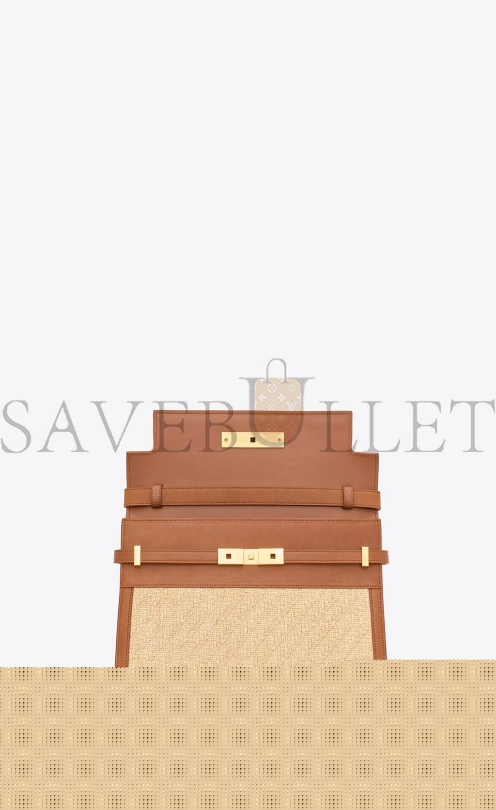 Y*L manhattan shoulder bag in raffia and vegetable-tanned leather 579271faa7d9783 (29*20*7.5cm)