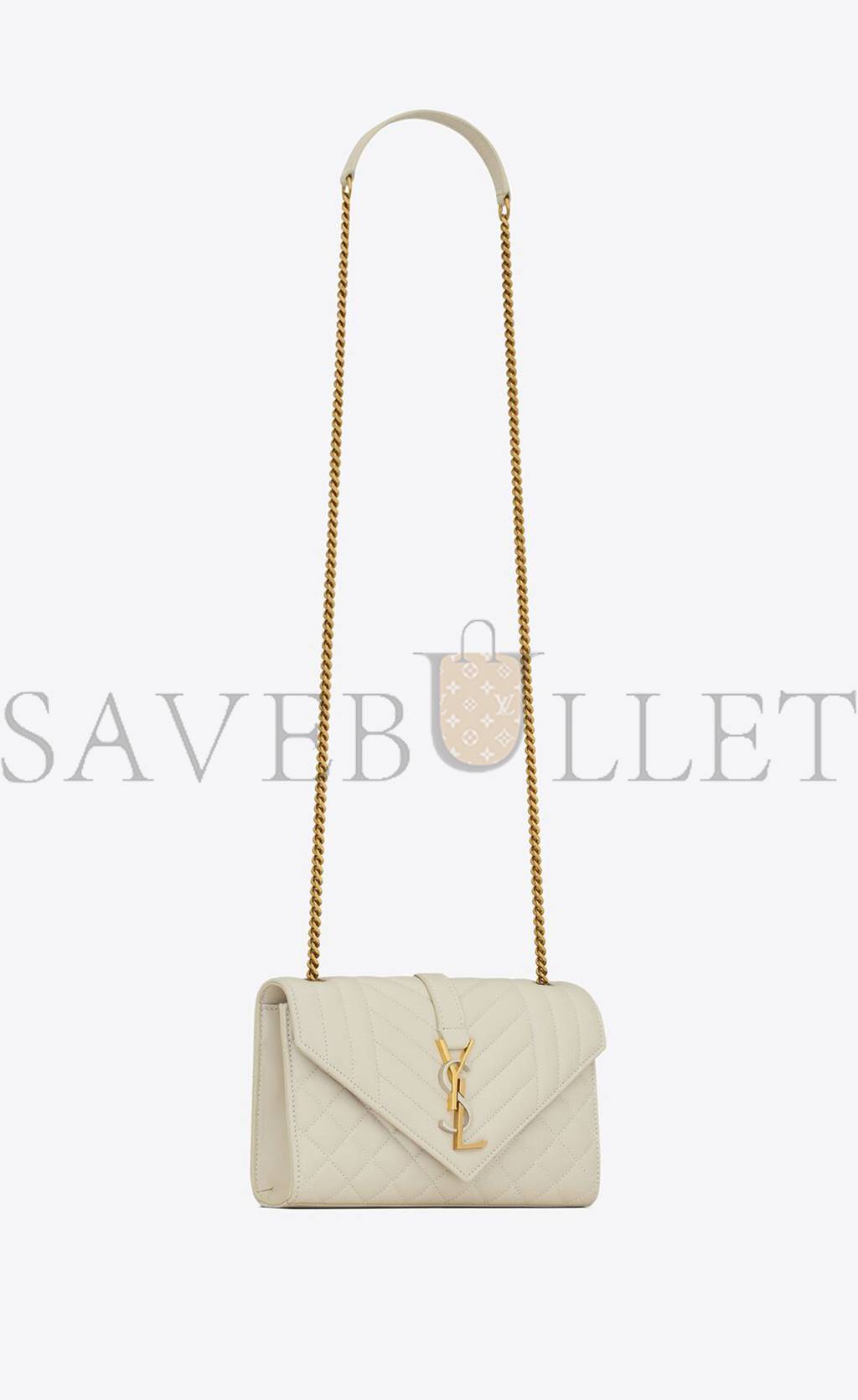 Y*L small envelope in mix matelassé leather 600195aabzo9290 (21*13*6cm)