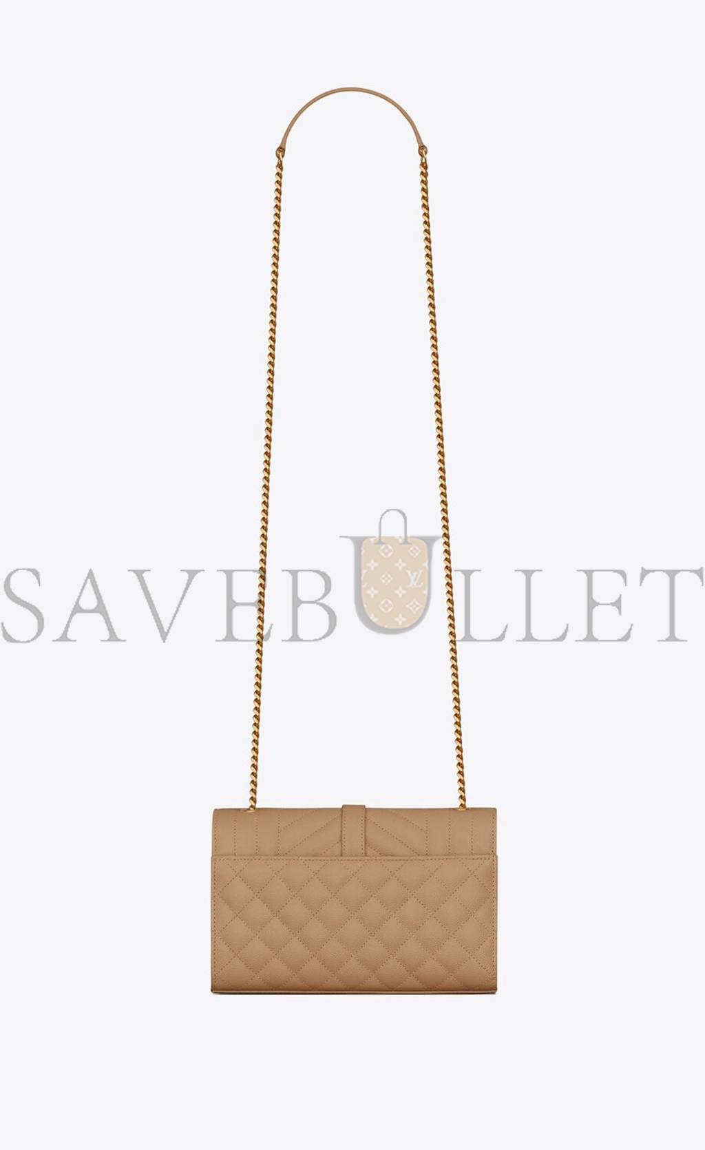 Y*L envelope small bag in mix matelassé grain de poudre embossed leather 600195bow912346 (21*13*6cm)