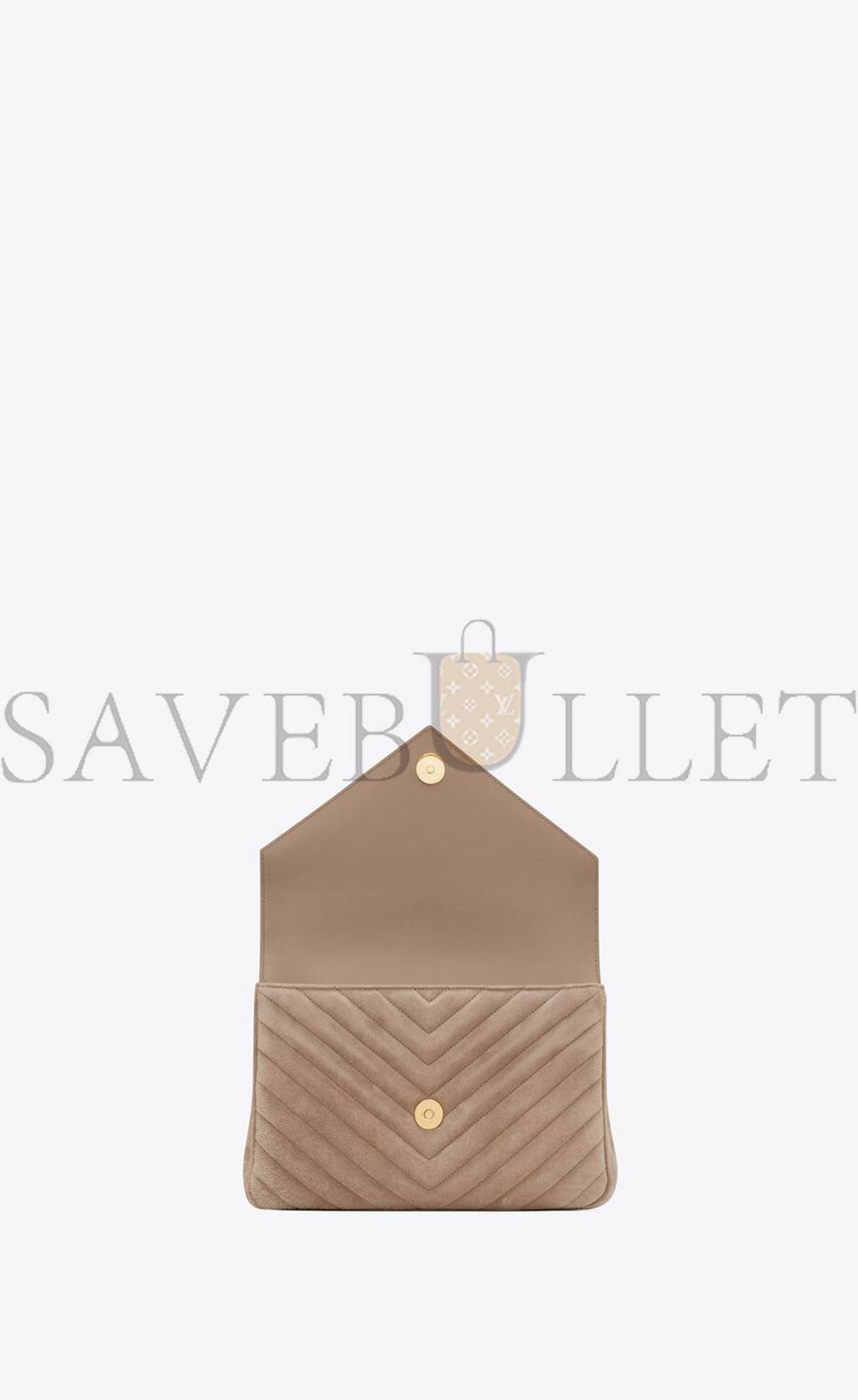 Y*L college medium chain bag in quilted suede 6002791u8072346 (24*17*6.5cm)