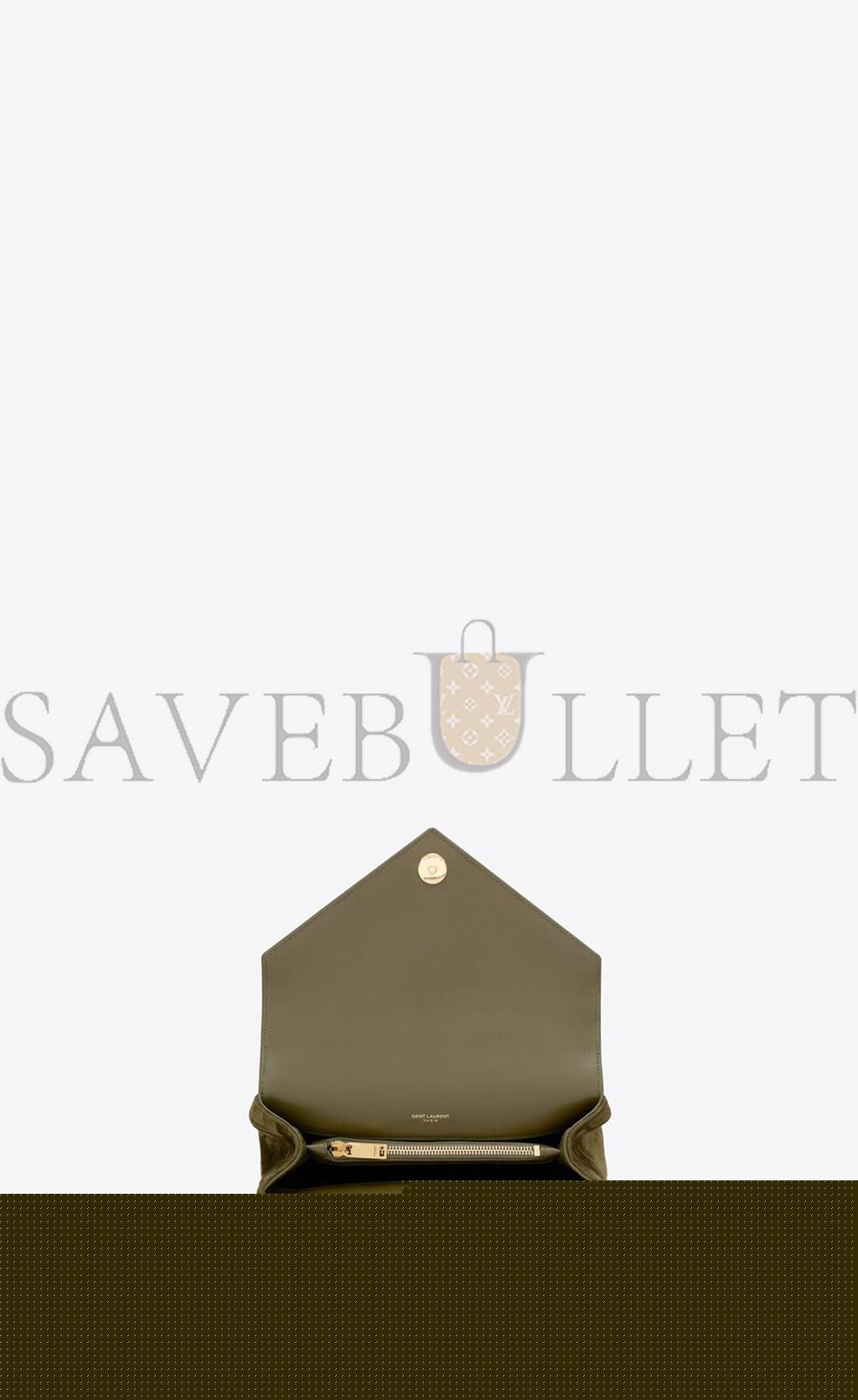 Y*L college medium in quilted suede 6002791u8073206 (24*17*6.5cm)