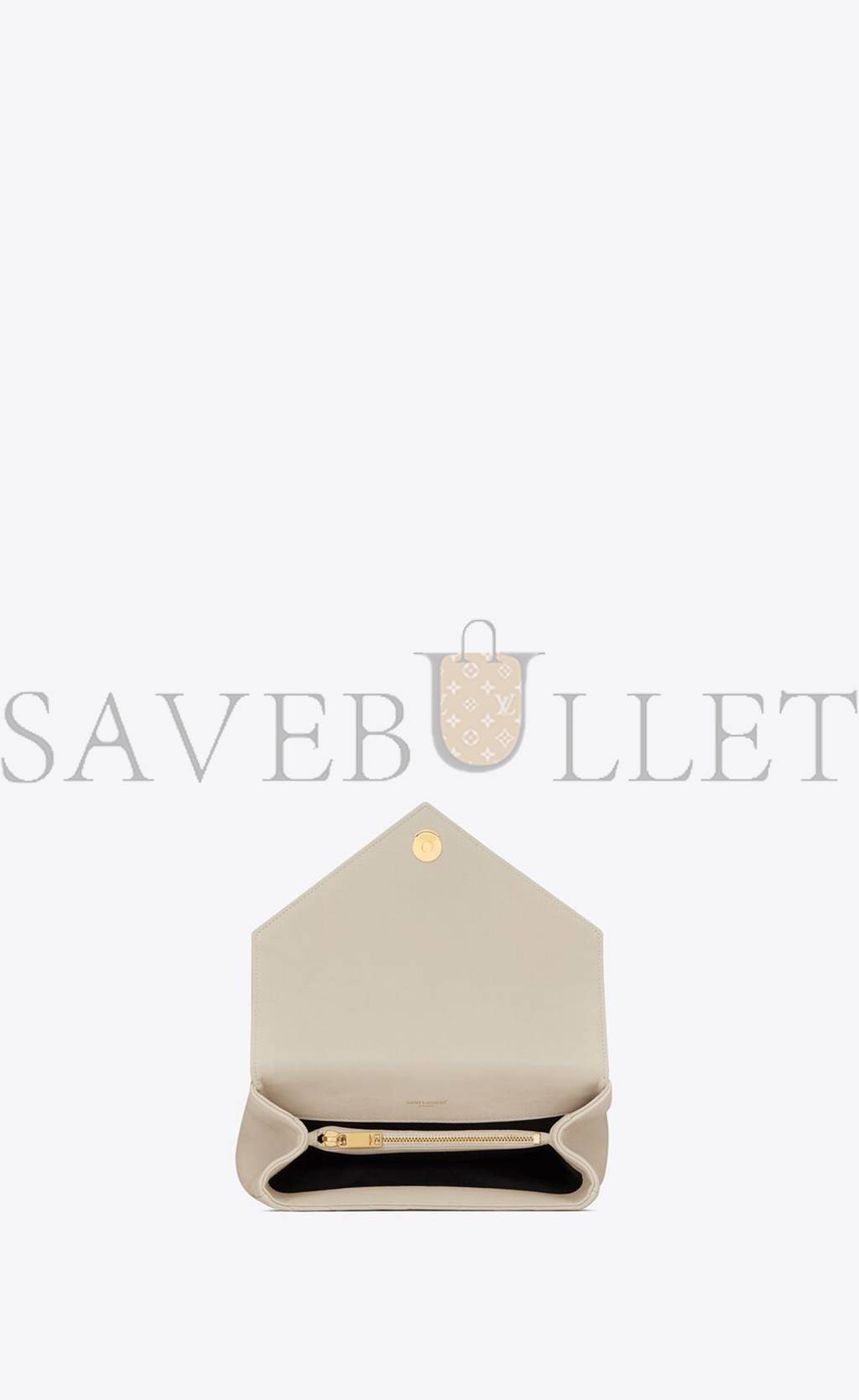 Y*L college medium chain bag in quilted leather 600279brm079207 (24*17*6.5cm)