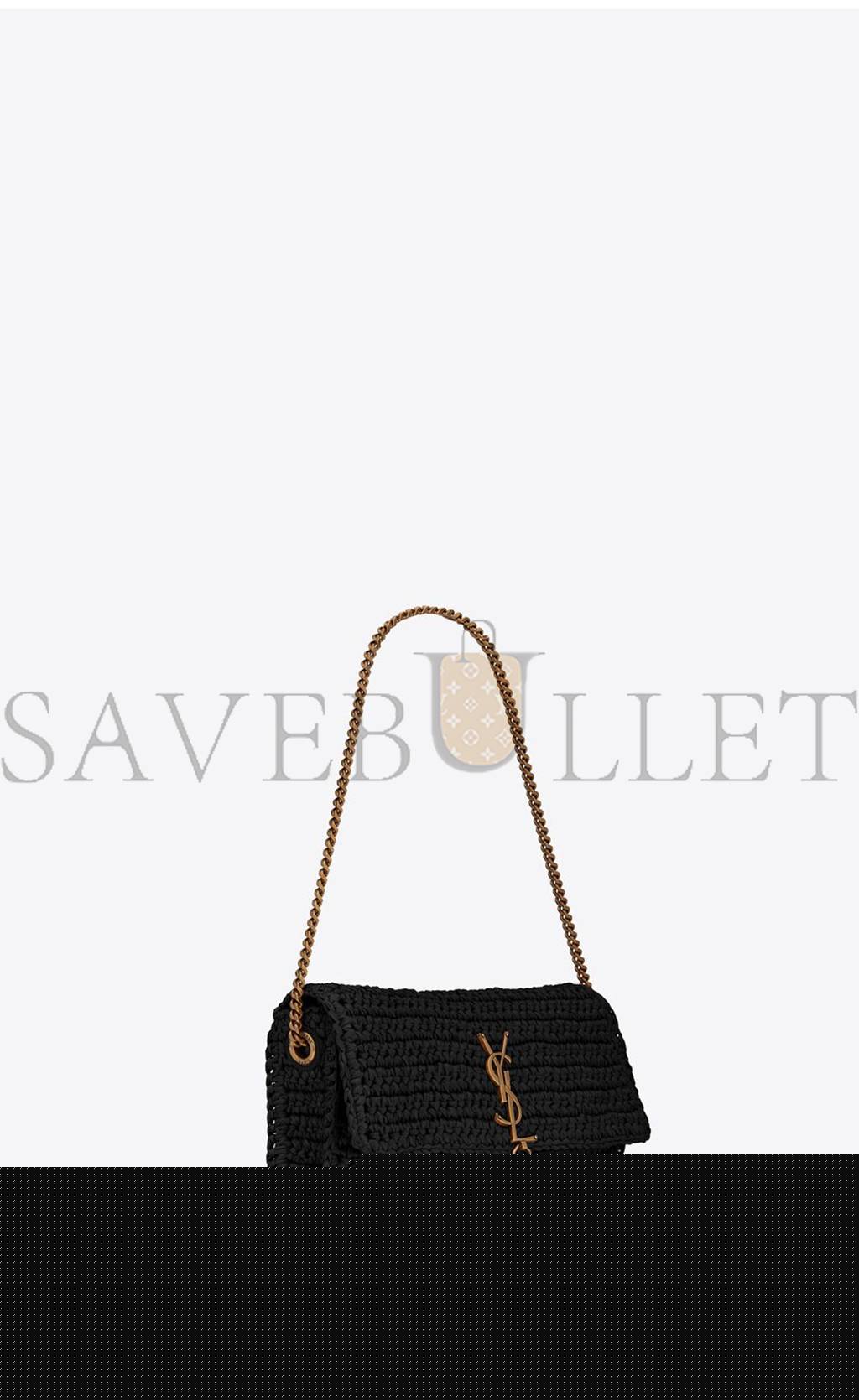 Y*L kate 99 chain bag with tassel in raffia 604276gg66w1000 (48*36*16cm)