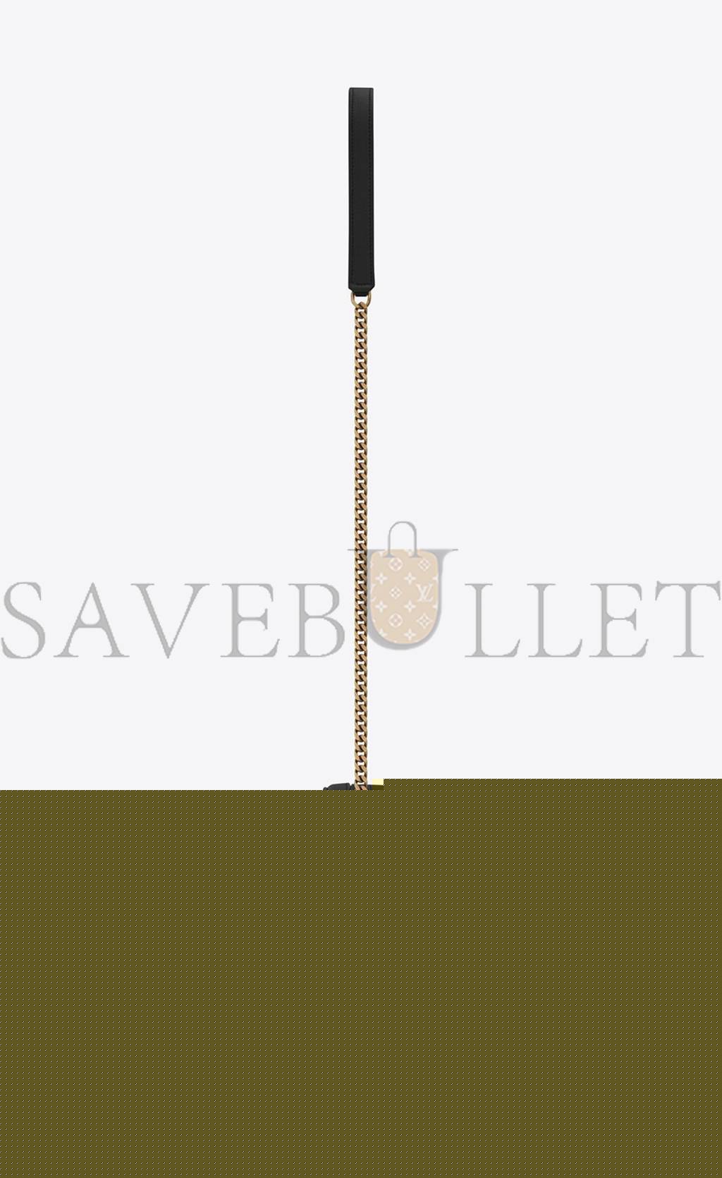 Y*L vinyle round camera bag in chevron-quilted grain de poudre embossed leather 6104361gf071000 (17*17*5.5cm)