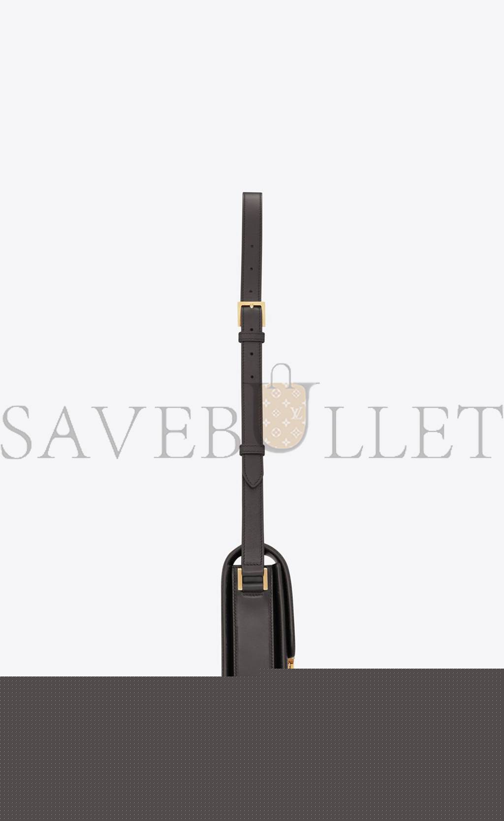 y*l solferino medium satchel in box Sa**t Lau*nt leather 6343050sx0w1112 (23*16*6cm)