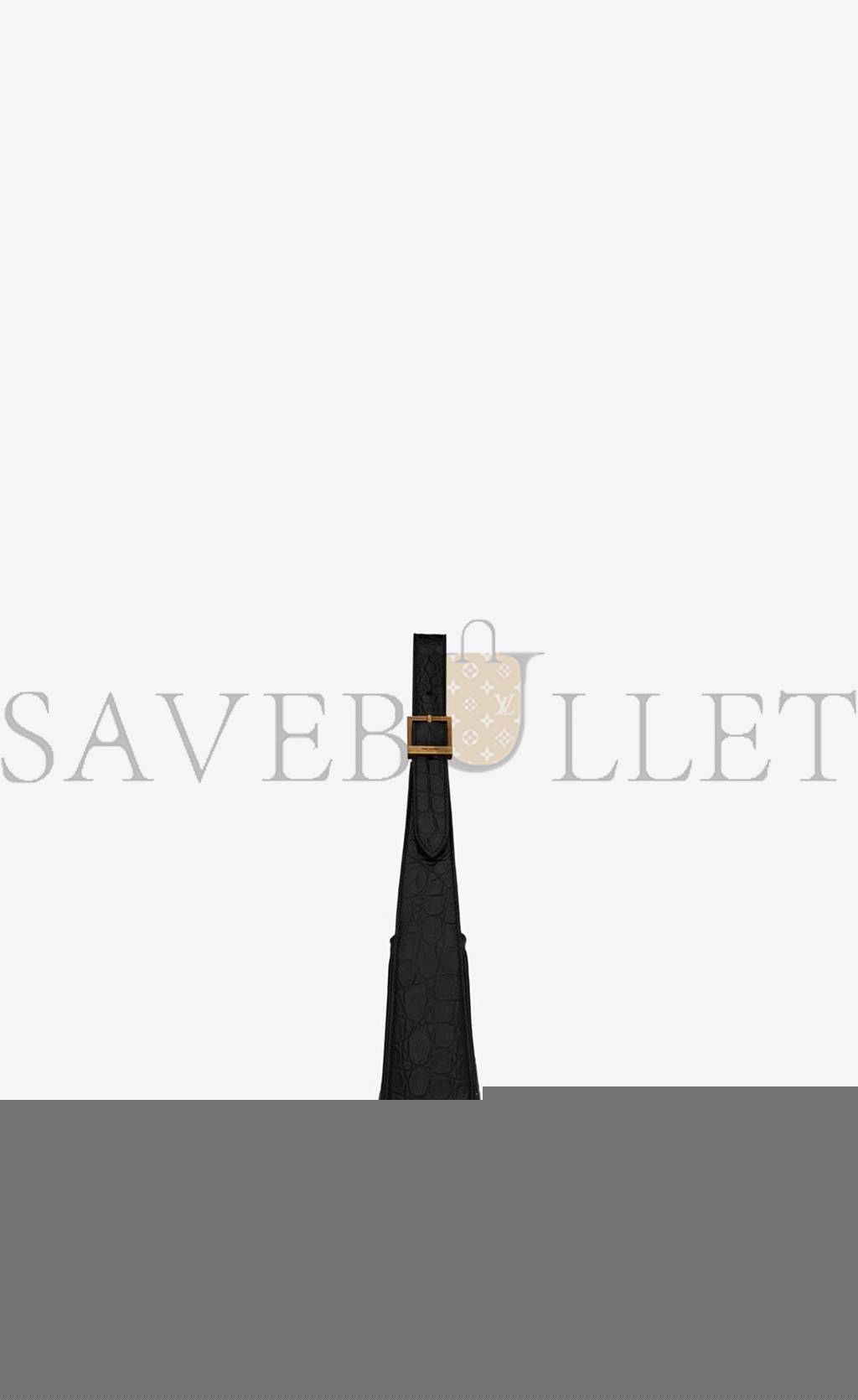 Y*L le 5 a 7 in crocodile-embossed shiny leather 657228dzesw1062 (23*16*6.5cm)