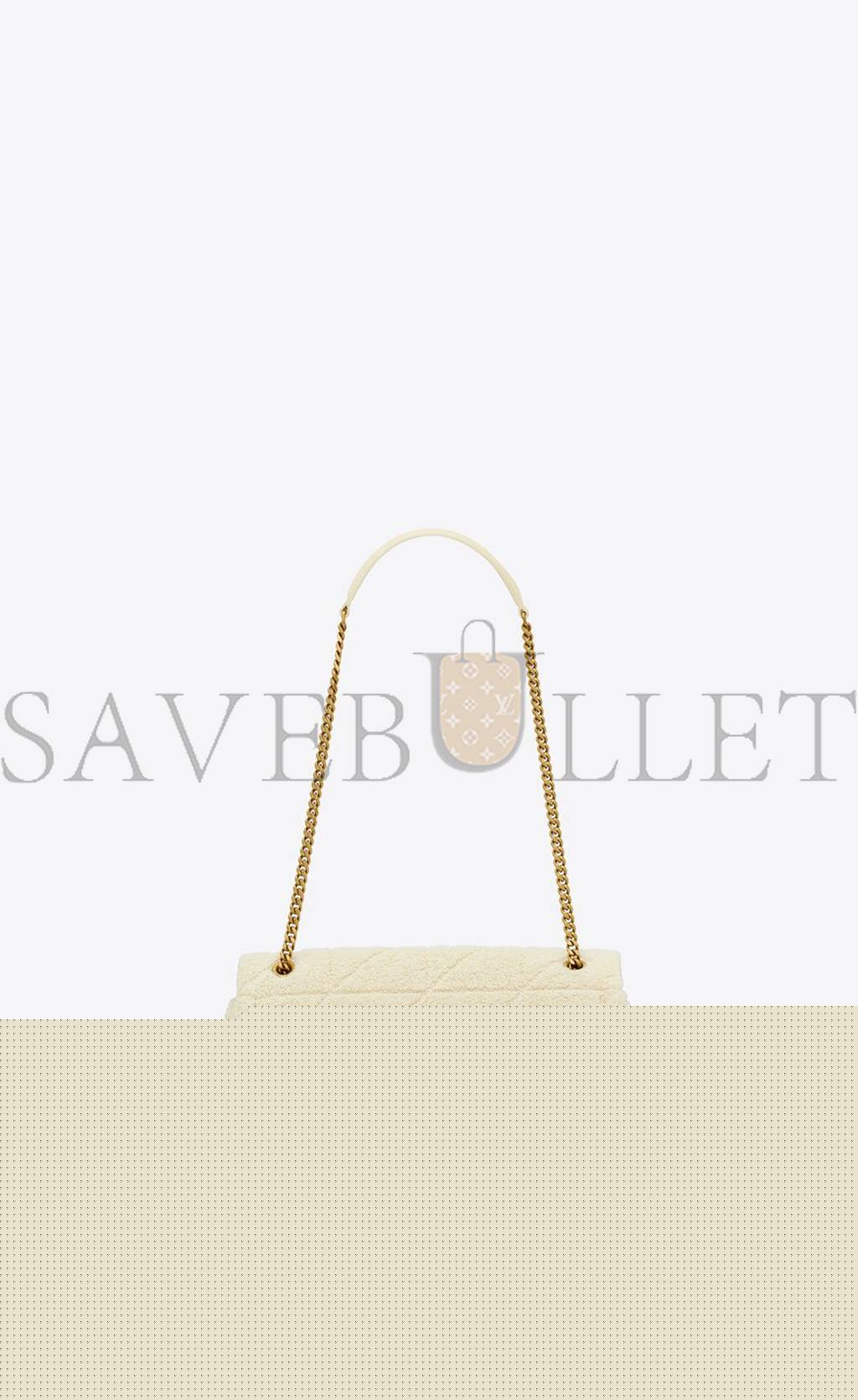 Y*L jamie medium chain bag in terry cloth 735035fabkt9381 (24*15.5*6.5cm)