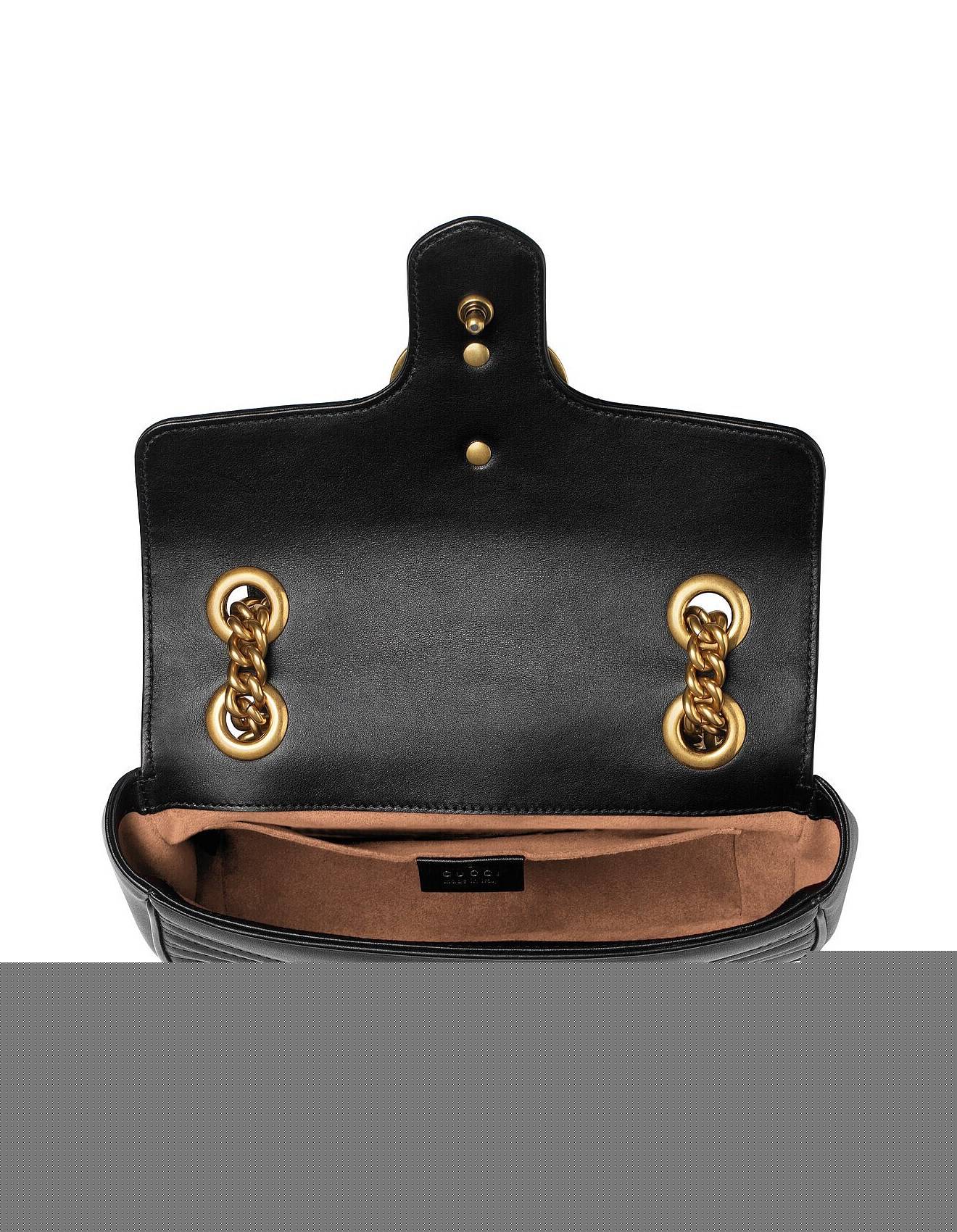 G*u*i gg marmont matelassÉ mini bag 446744 (23*14*6cm)