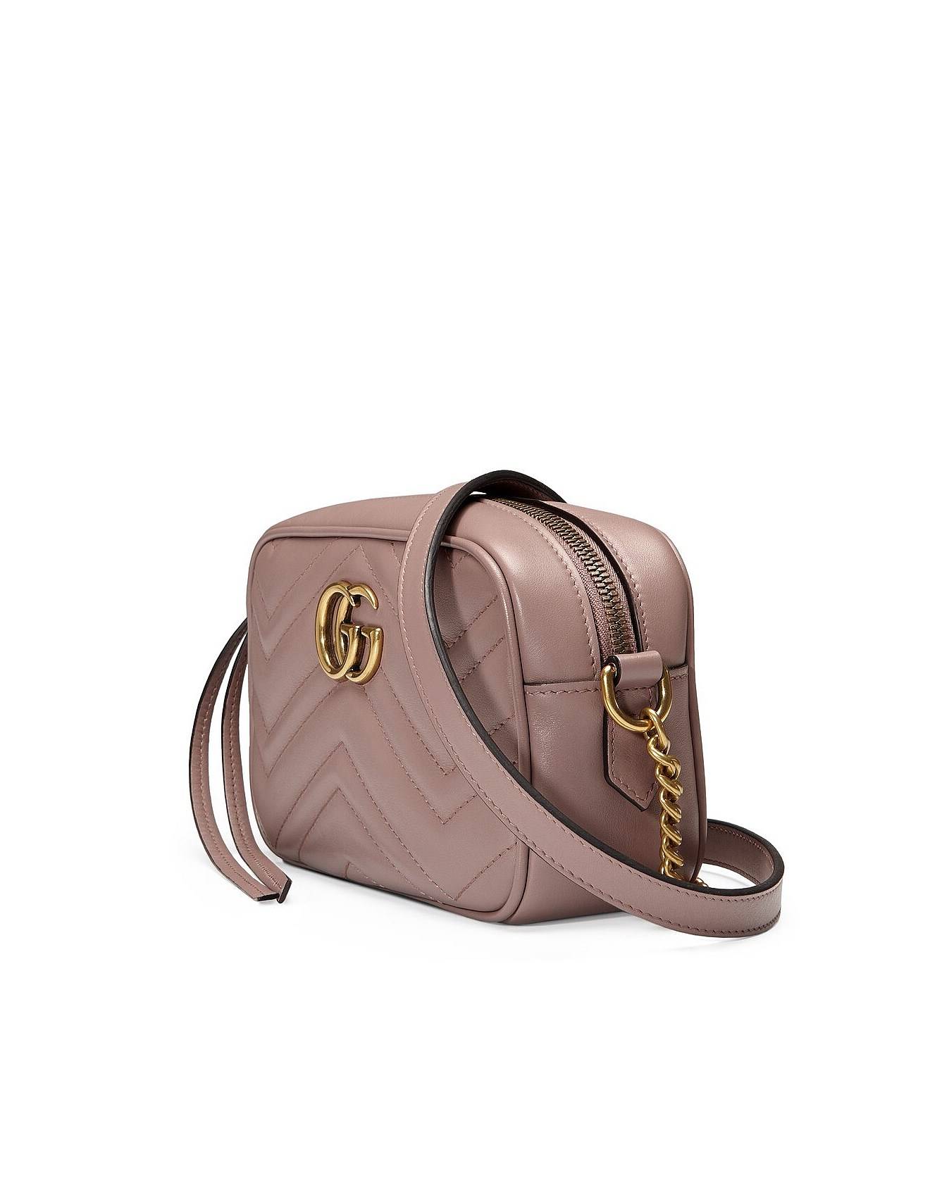 G*u*i gg marmont matelassÉ mini bag 448065(18*12*6cm)
