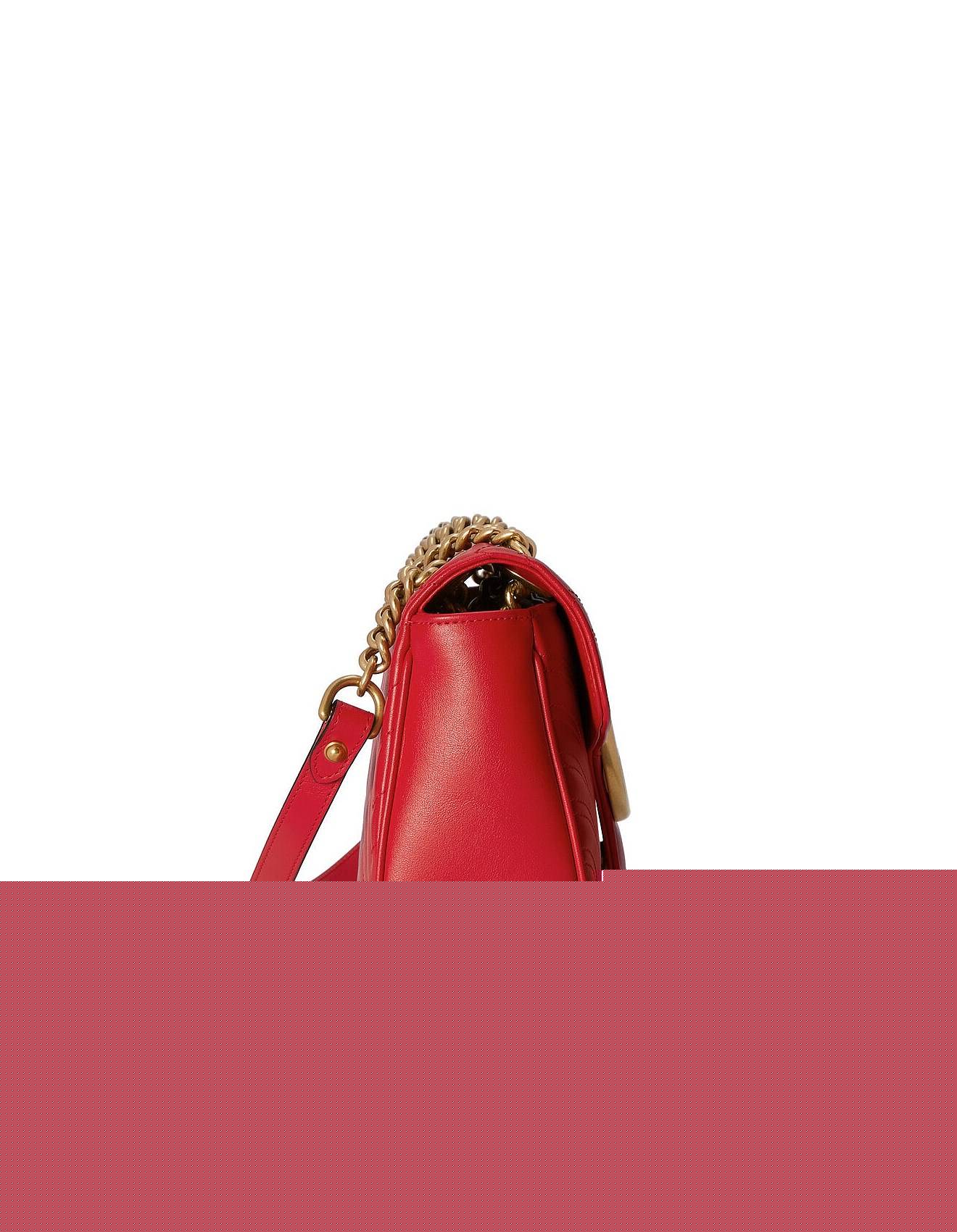 G*u*i gg marmont small shoulder bag 443497 (26*15*7cm)