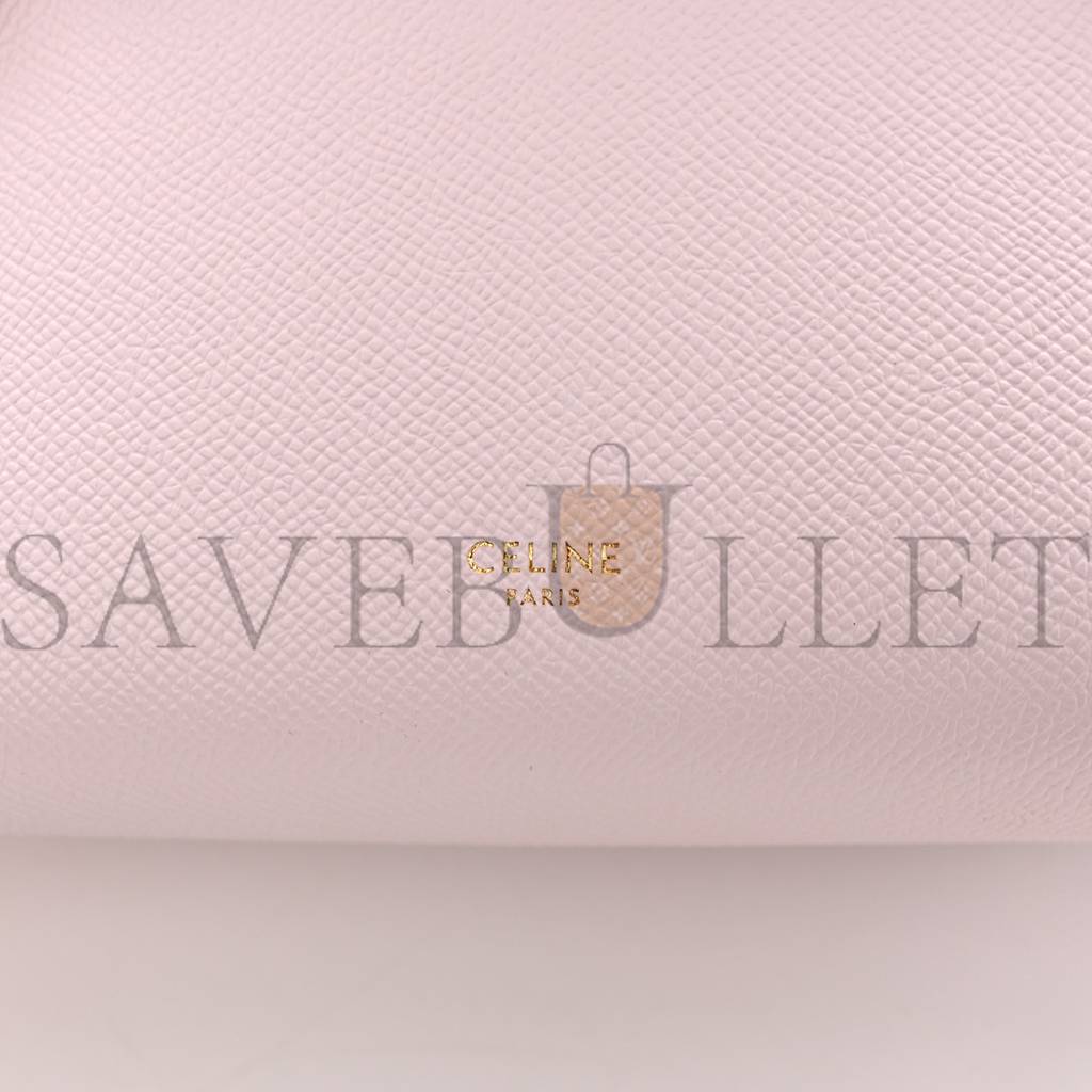 Ce**e grained calfskin nano belt bag peony (20*17*11cm)