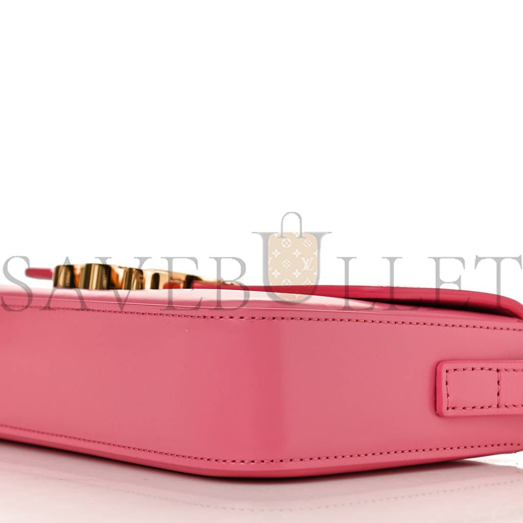 Ce**e shiny calfskin triomphe flamingo (20*11*4cm)