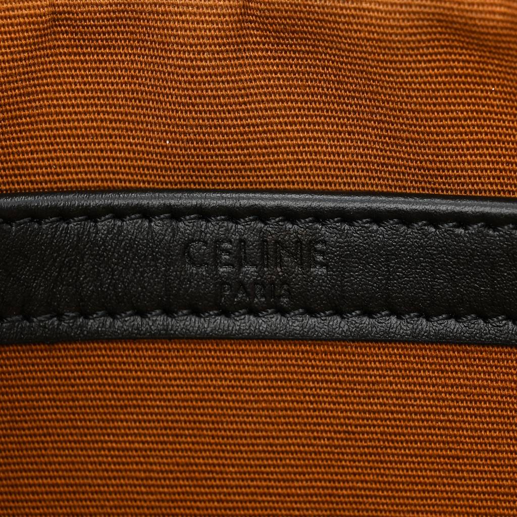 Ce**e triomphe canvas medium messenger bag black (23*15*5cm)