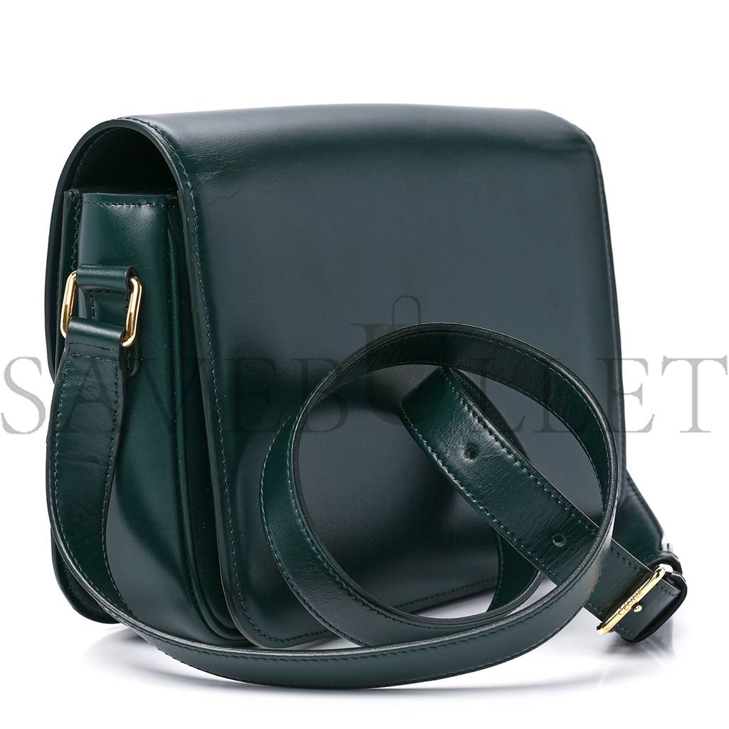 Ce**e shiny calfskin medium triomphe amazone (22*16*7cm)
