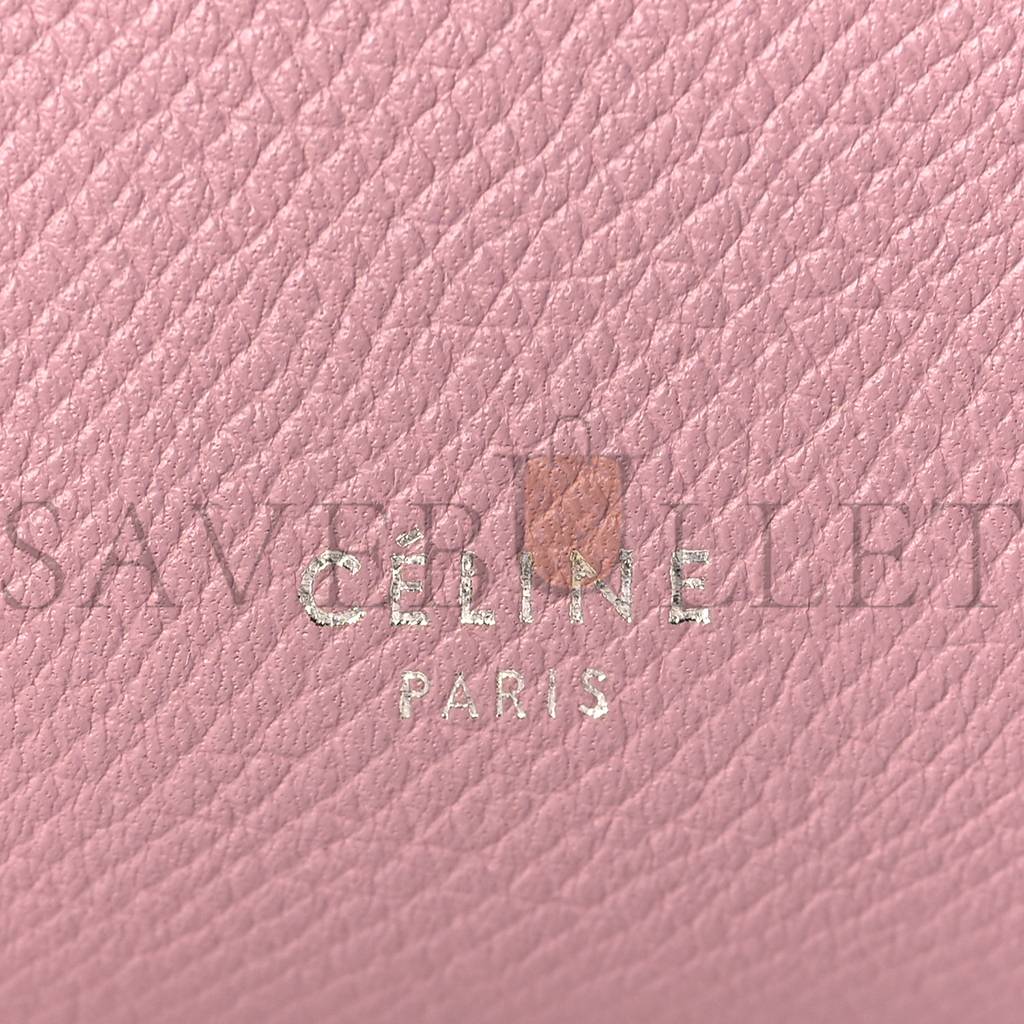 Ce**e grained calfskin nano belt bag vintage pink (20*19*11cm)