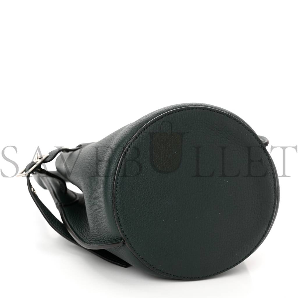 ce**e S*pple grained calfskin nano big bag bucket amazone (21*15*15cm)