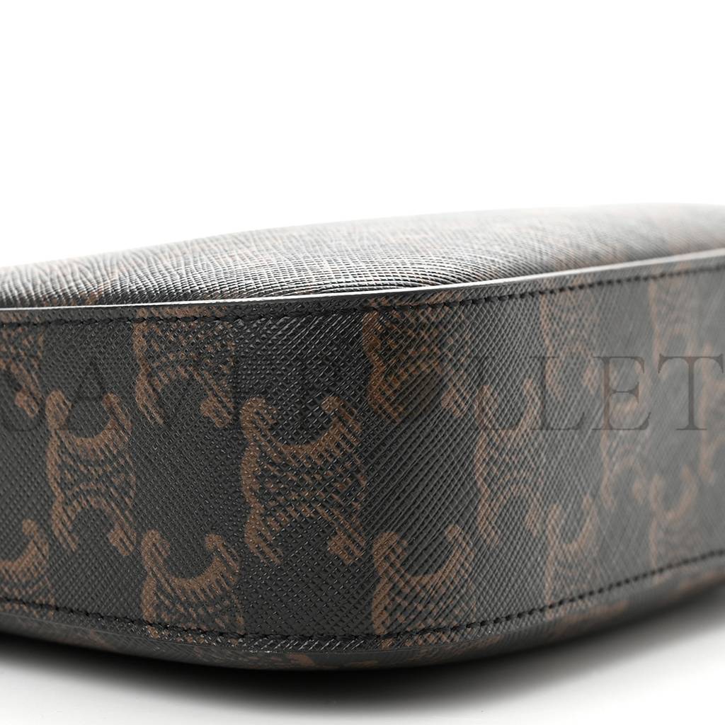 Ce**e triomphe canvas small camera bag tan (20*15*5cm)